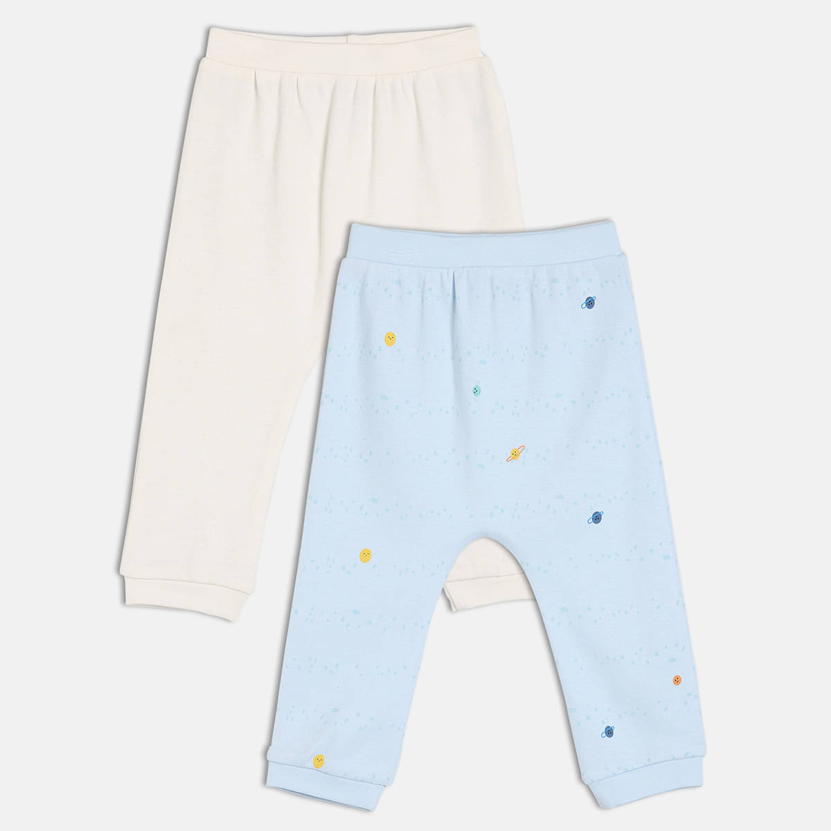     			MINI KLUB Pack of 2 Baby Boys Cotton Trackpant ( Multicolor )