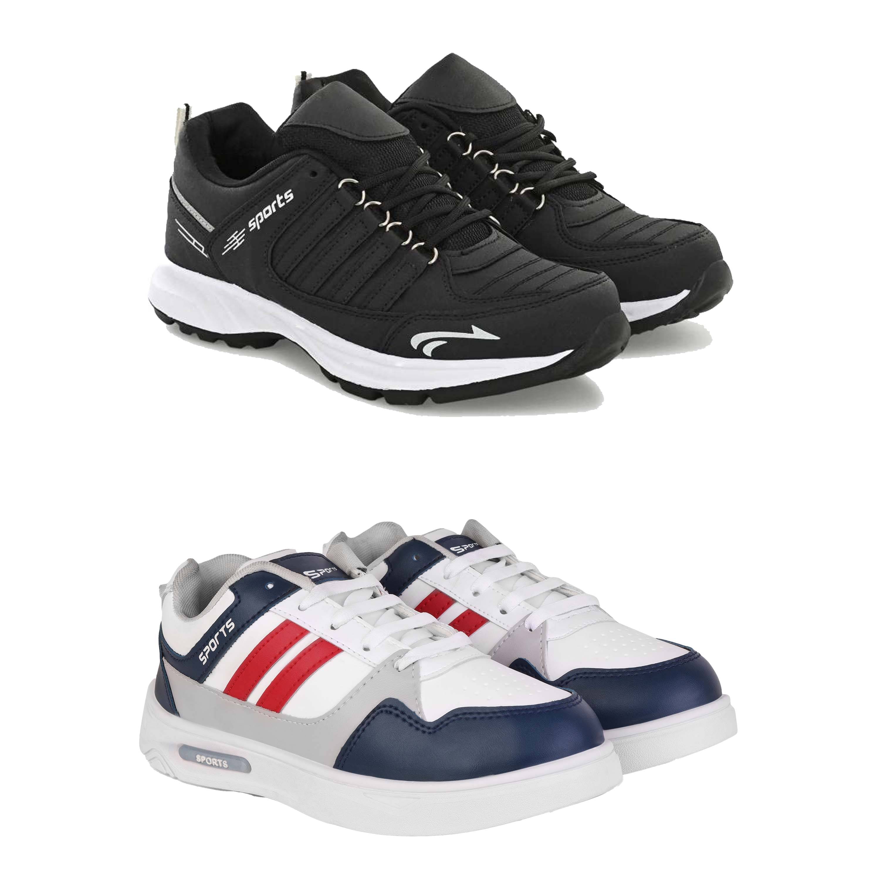     			PENNEN Black Men's Lifestyle Shoes
