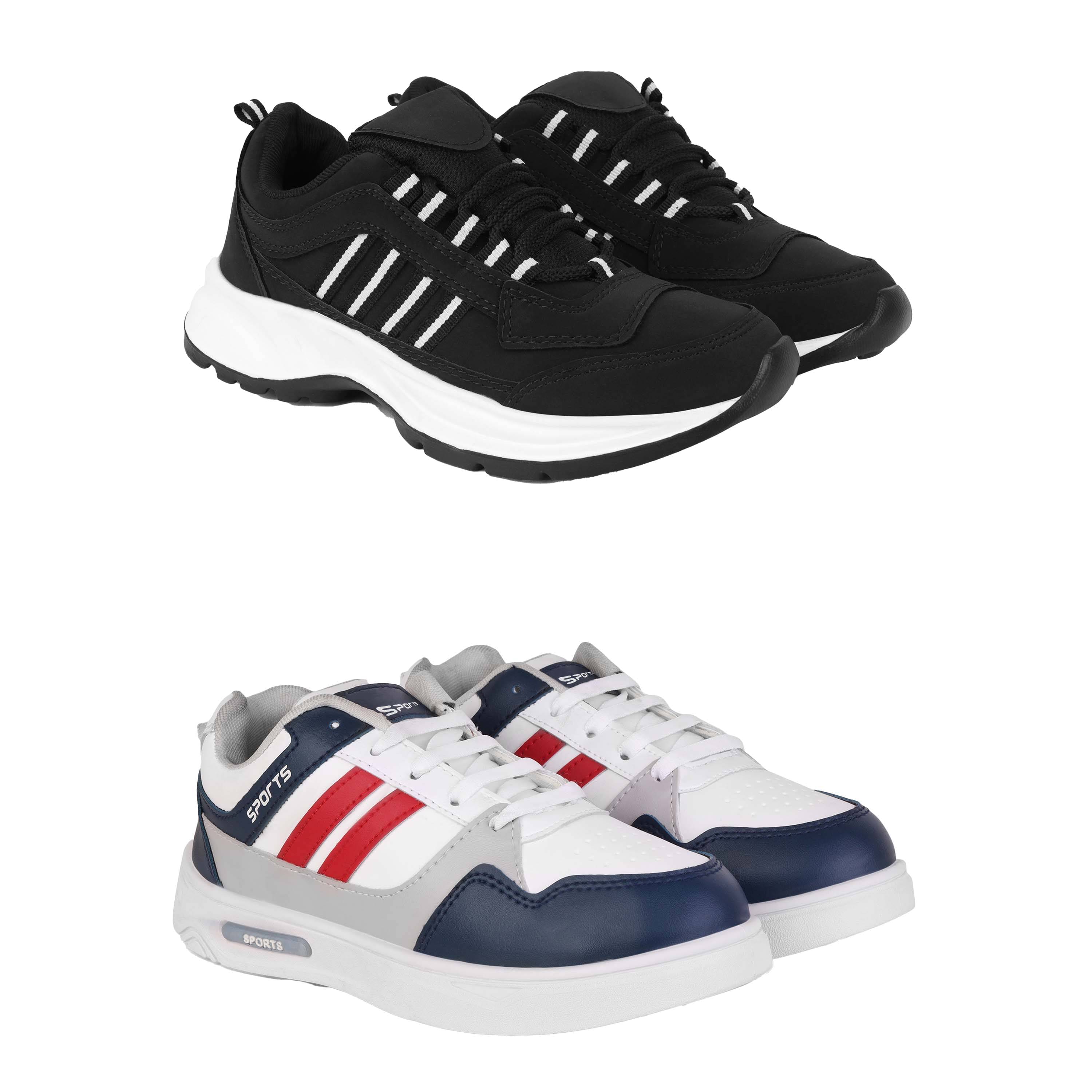     			PENNEN Black Men's Lifestyle Shoes