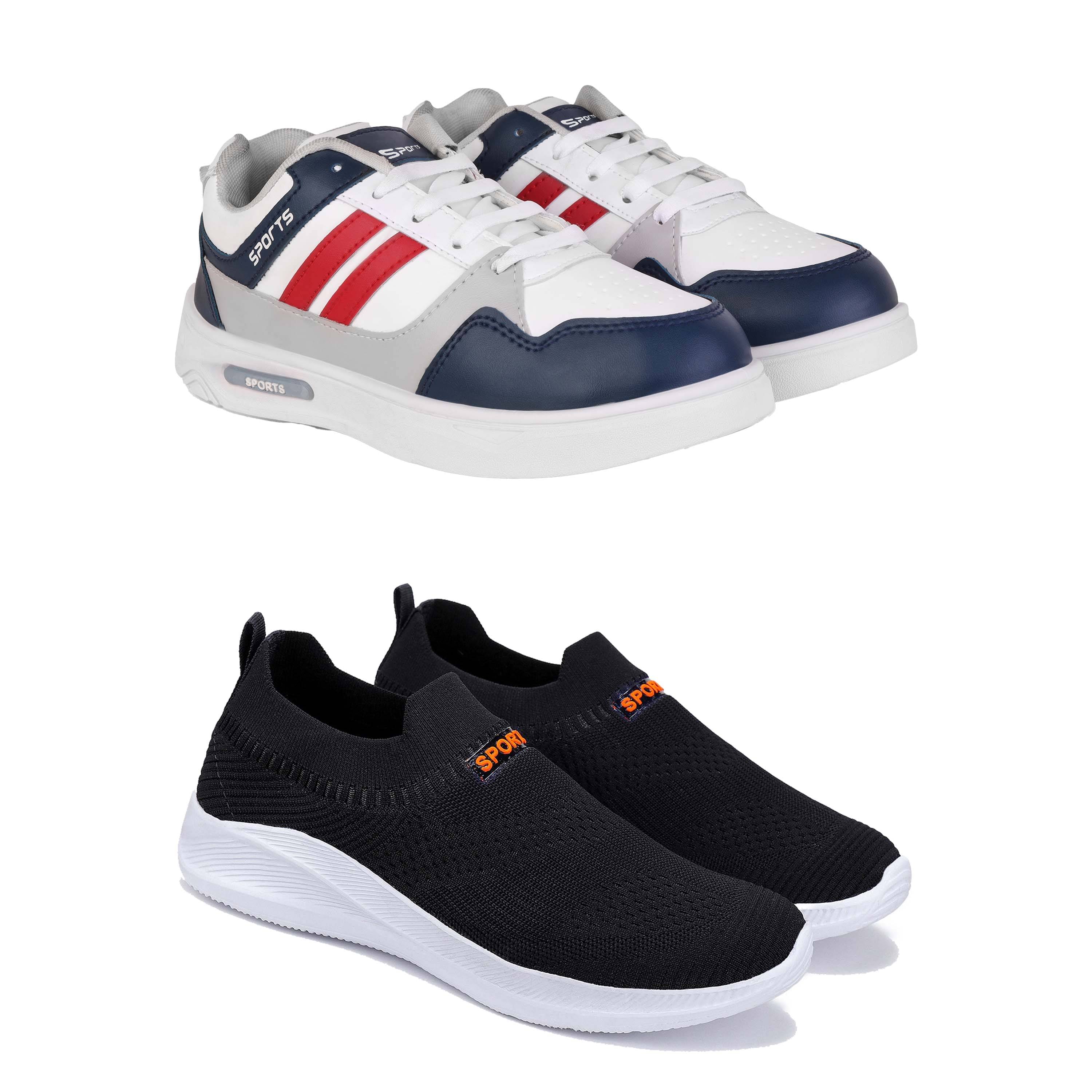     			PENNEN Black Men's Lifestyle Shoes