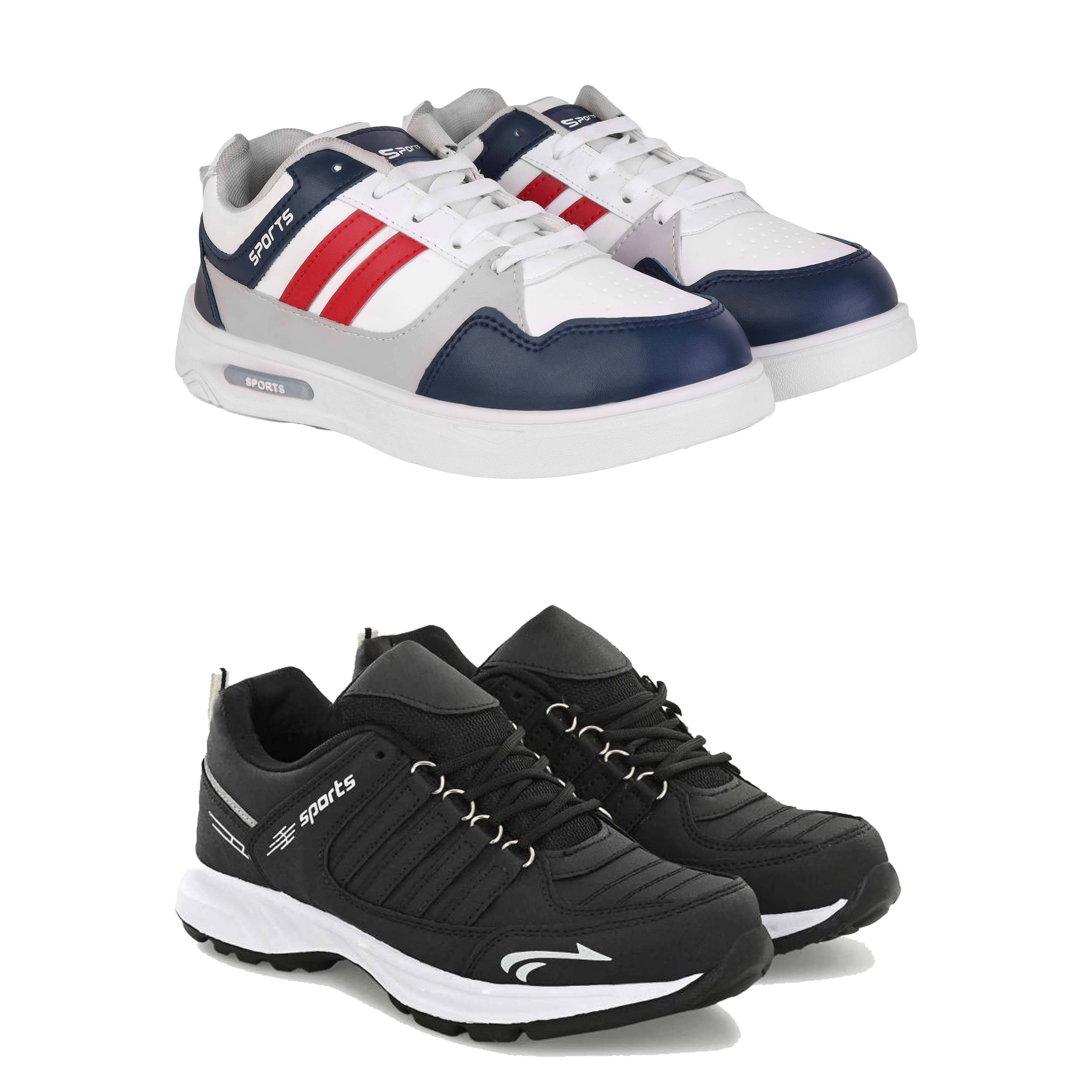     			PENNEN Black Men's Lifestyle Shoes