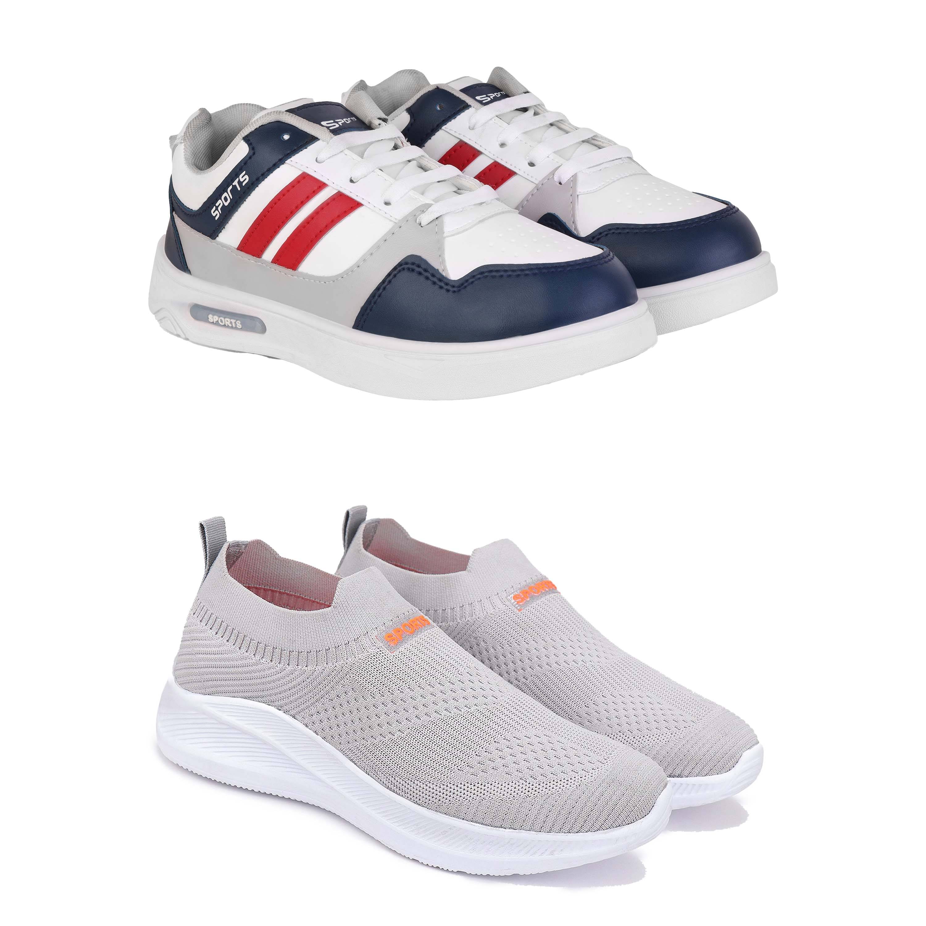     			PENNEN Grey Men's Lifestyle Shoes