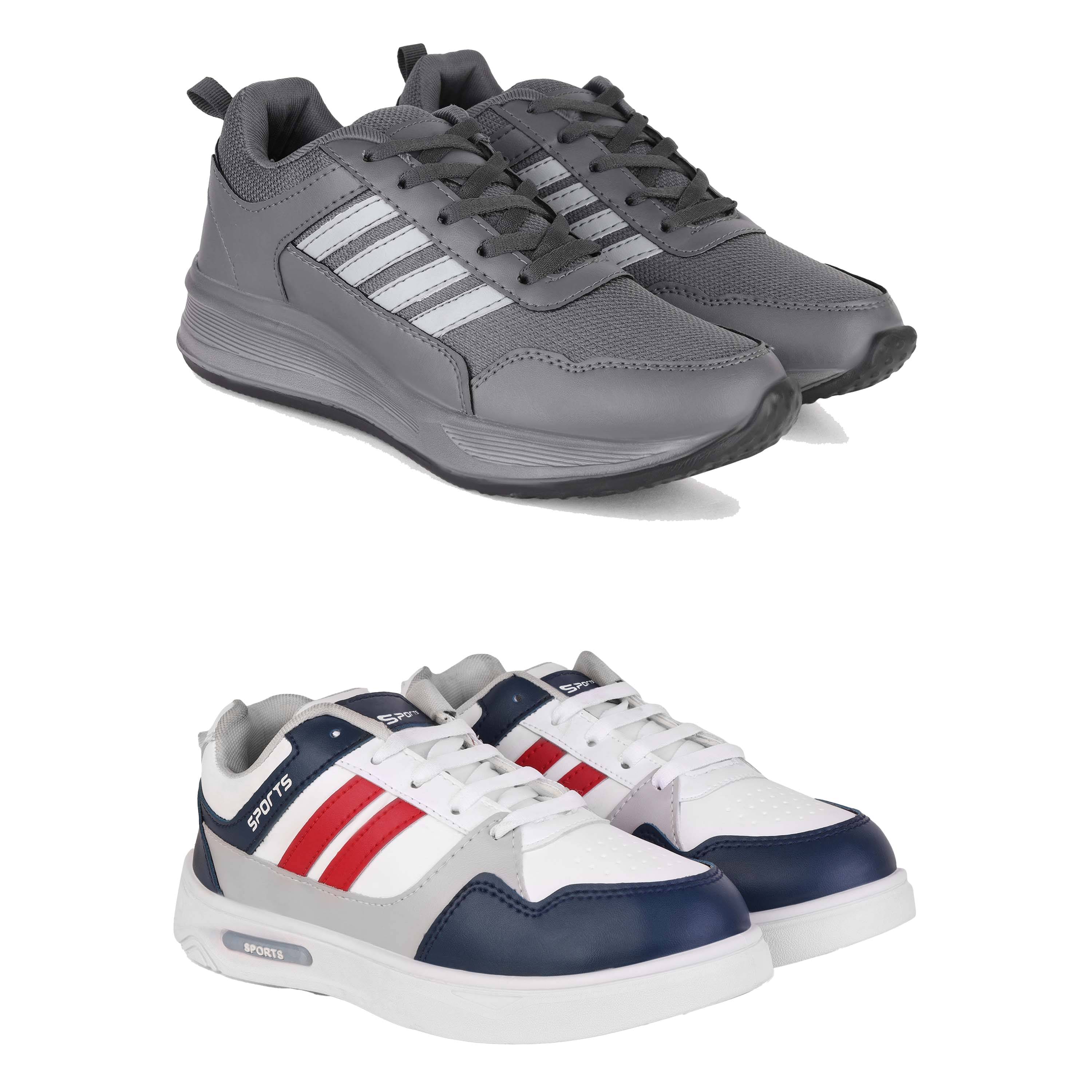     			PENNEN Grey Men's Lifestyle Shoes