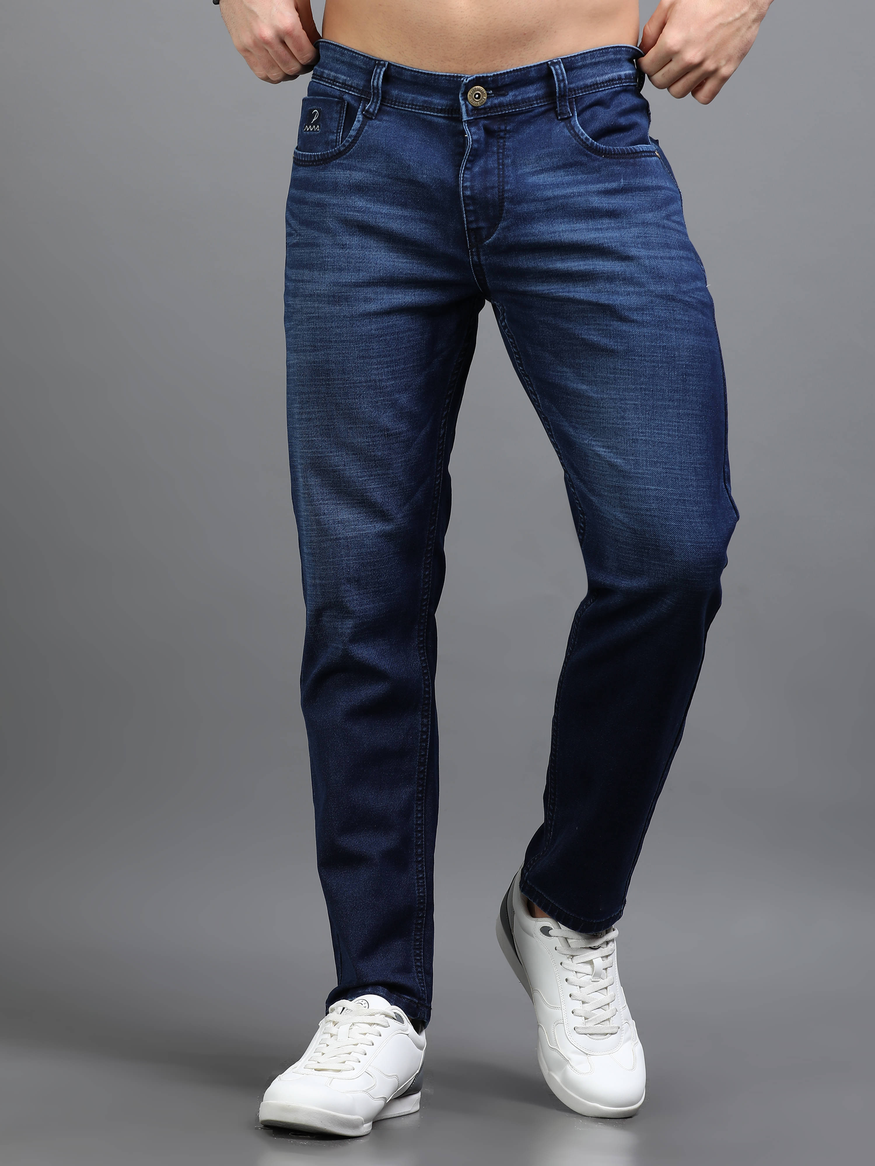     			Paul Street Regular Fit Basic Men's Jeans - Indigo Blue ( Pack of 1 )