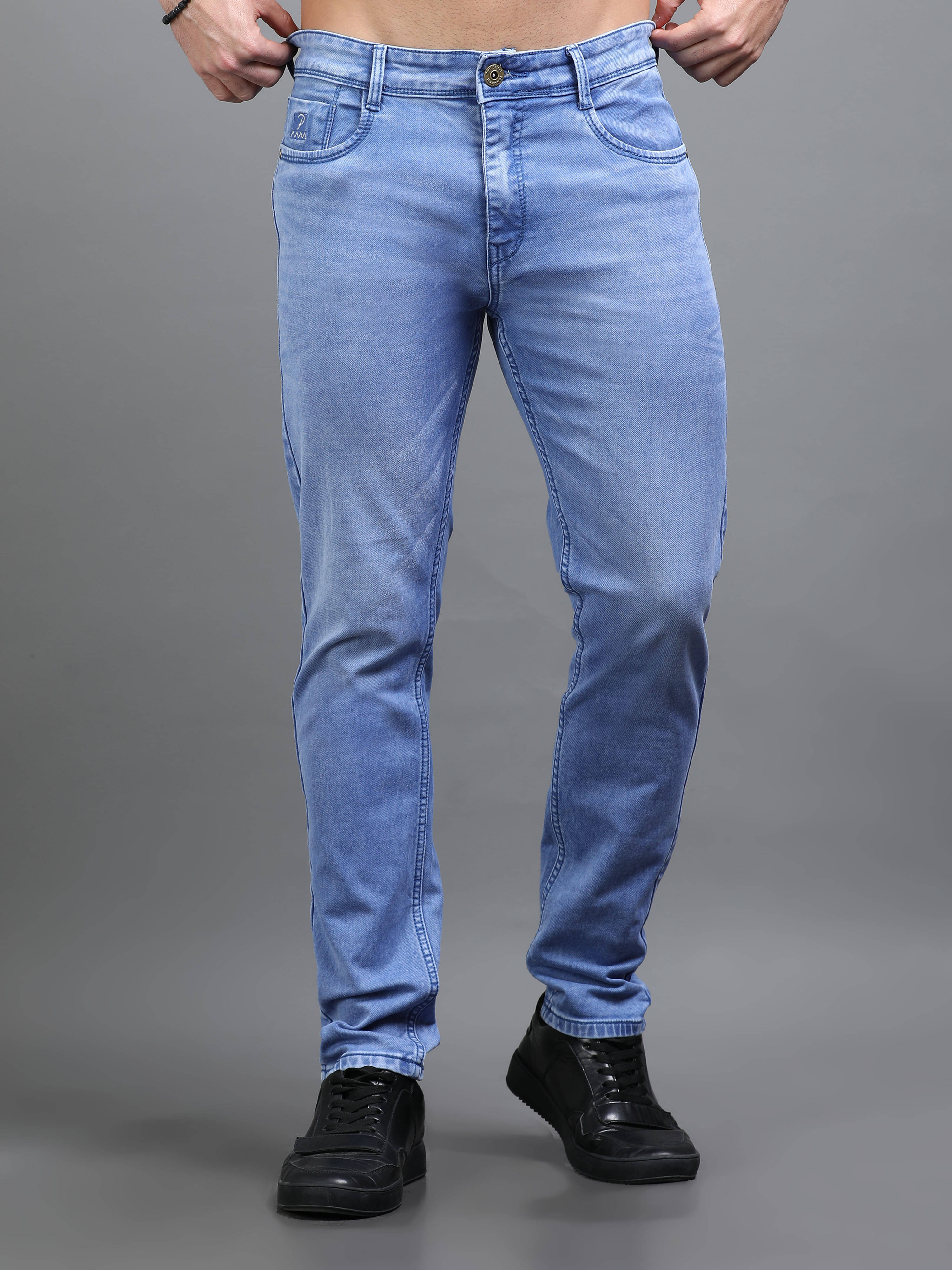     			Paul Street Regular Fit Faded Men's Jeans - Blue ( Pack of 1 )