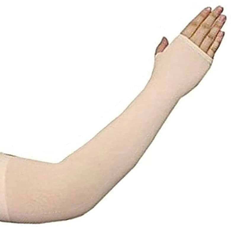 SUBHUSHA Beige Printed Riding Sleeves ( Set of 2 ) SUBHUSHA Beige Printed Riding Sleeves ( Set of 2 )