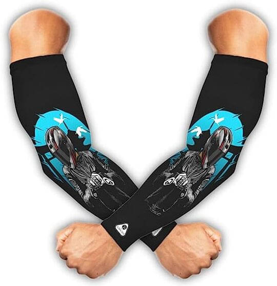 SUBHUSHA Blue Printed Riding Sleeves ( Single Set ) SUBHUSHA Blue Printed Riding Sleeves ( Single Set )