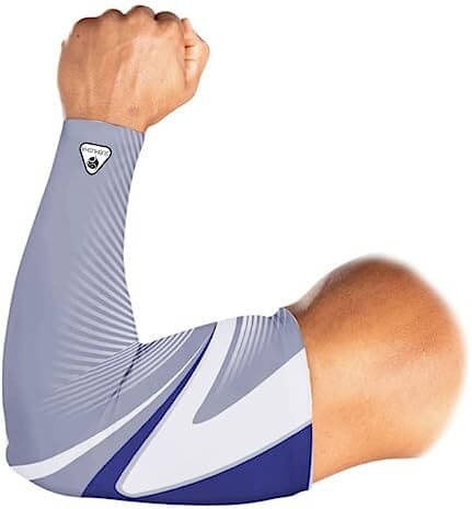 SUBHUSHA Purple Printed Riding Sleeves ( Single Set ) SUBHUSHA Purple Printed Riding Sleeves ( Single Set )