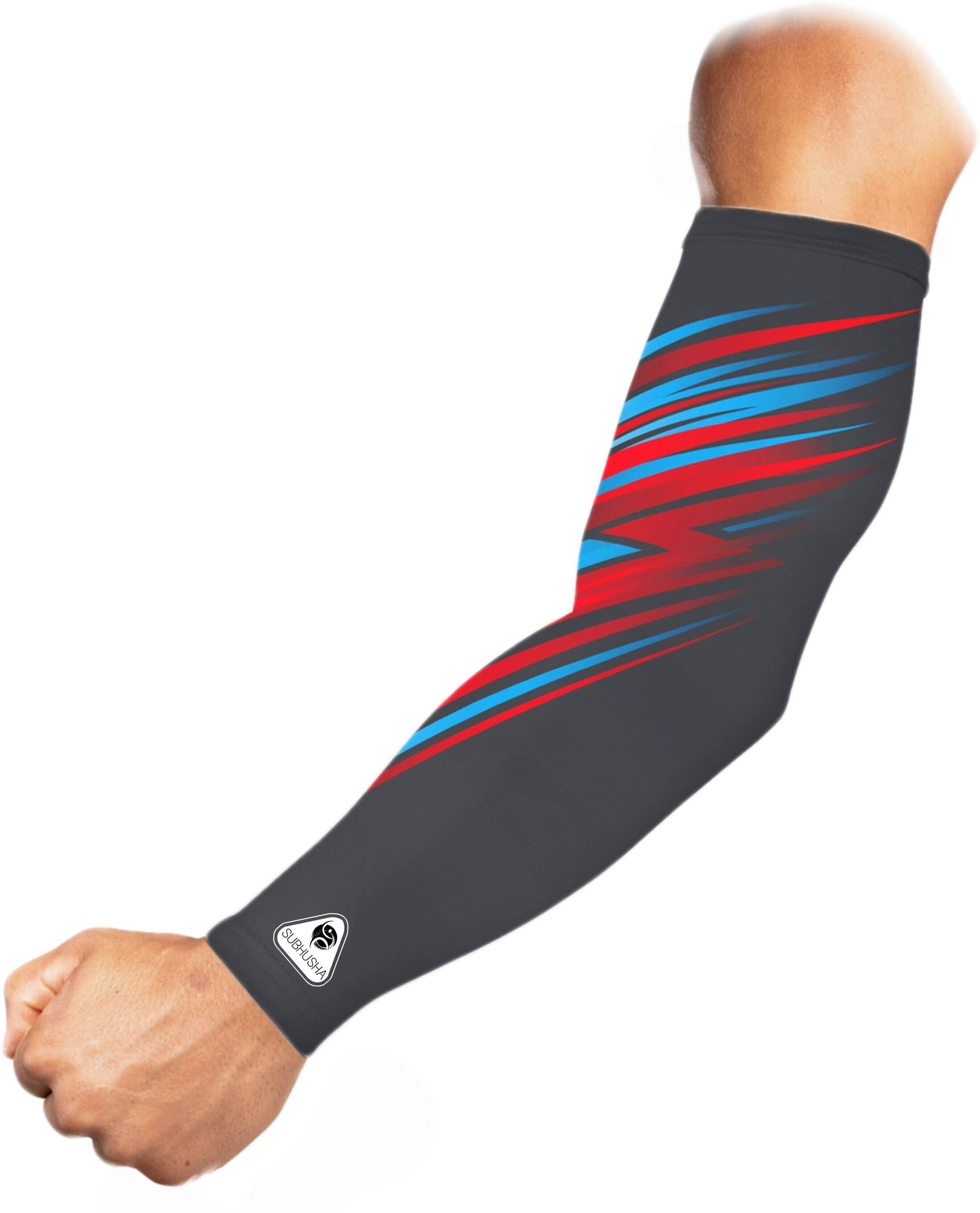 SUBHUSHA Red Printed Riding Sleeves ( Single Set ) SUBHUSHA Red Printed Riding Sleeves ( Single Set )