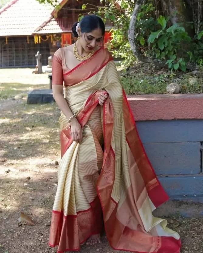     			Suali Silk Woven Regular Saree With Unstitched Blouse Piece ( Multicolor 1 )