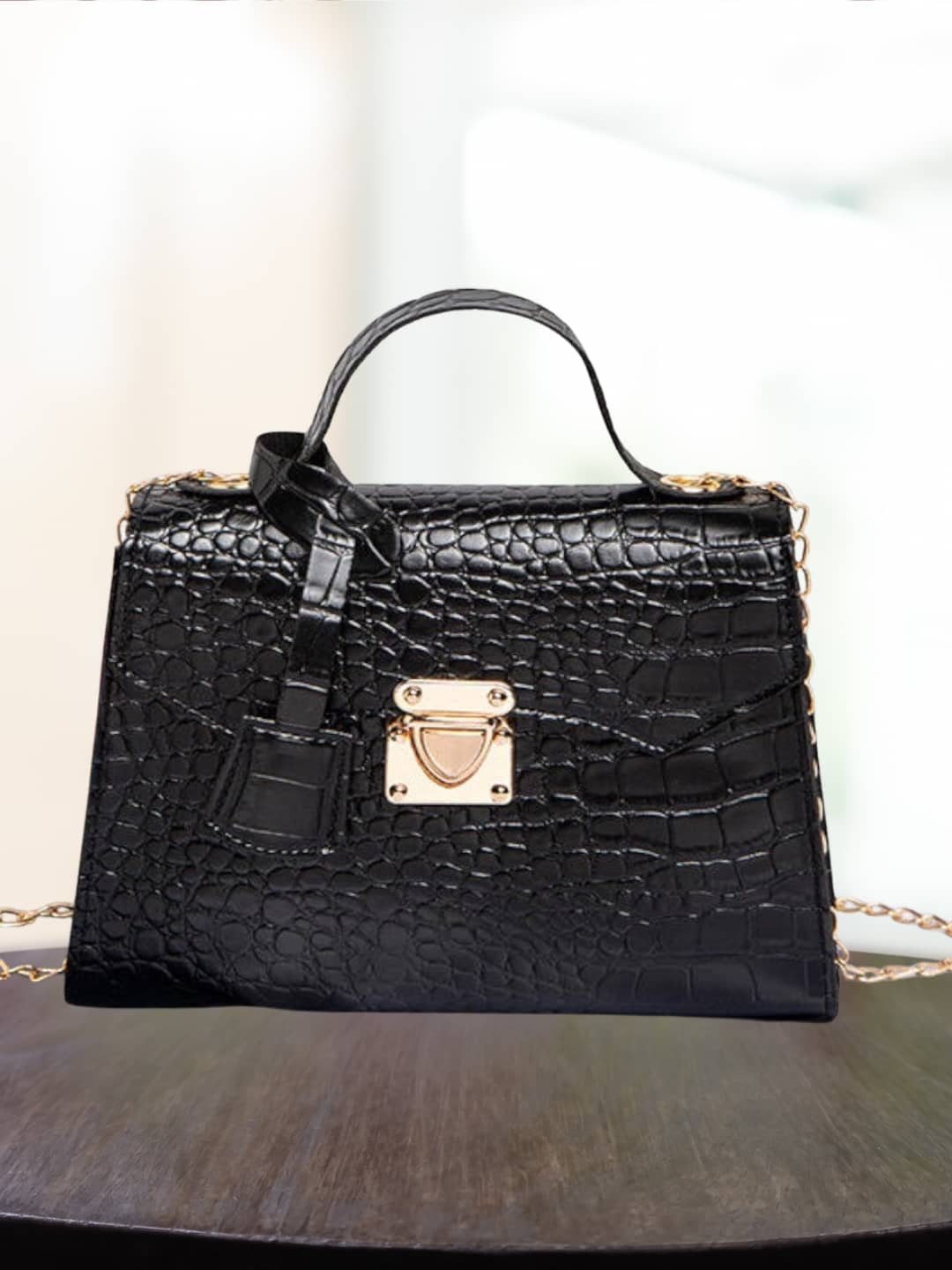gufrina Sling Bag PU Set of 1 ( Black ) - Handbags | Buy online on ZillyBuy