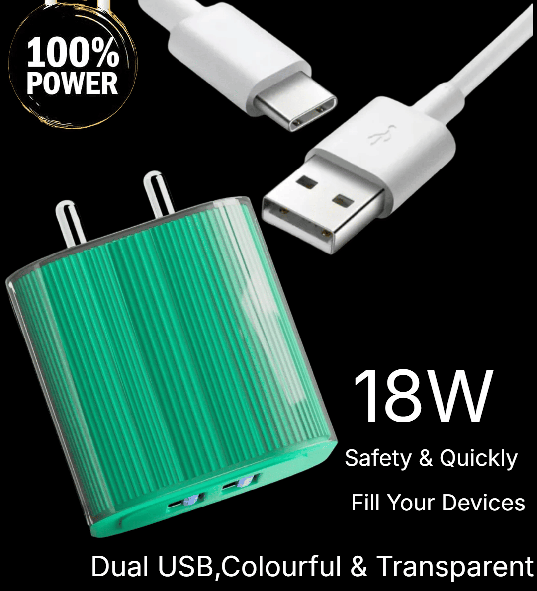     			20W Fast USB-C Charger Adapter with Smart IC Chip | Quick Charge Compatible for All USB-C  Devices | Compact & Travel-Friendly Power Adapter for Efficient, Safe Charging Anywhere