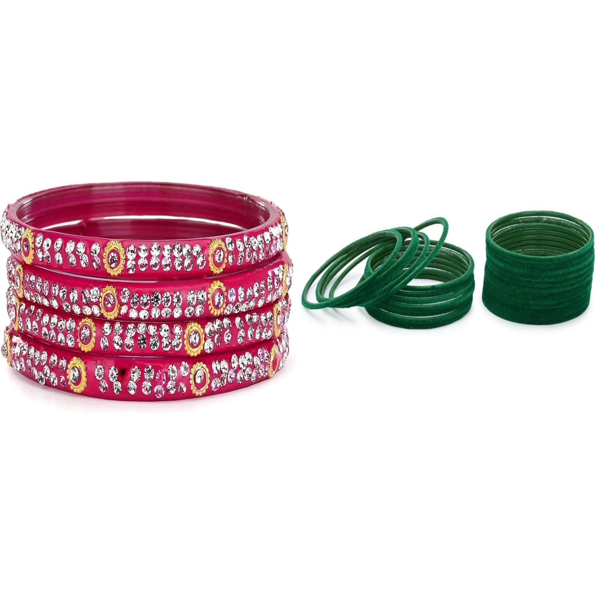 AFAST Multicolor Bangle Set ( Pack of 2 )     			AFAST Multicolor Bangle Set ( Pack of 2 )