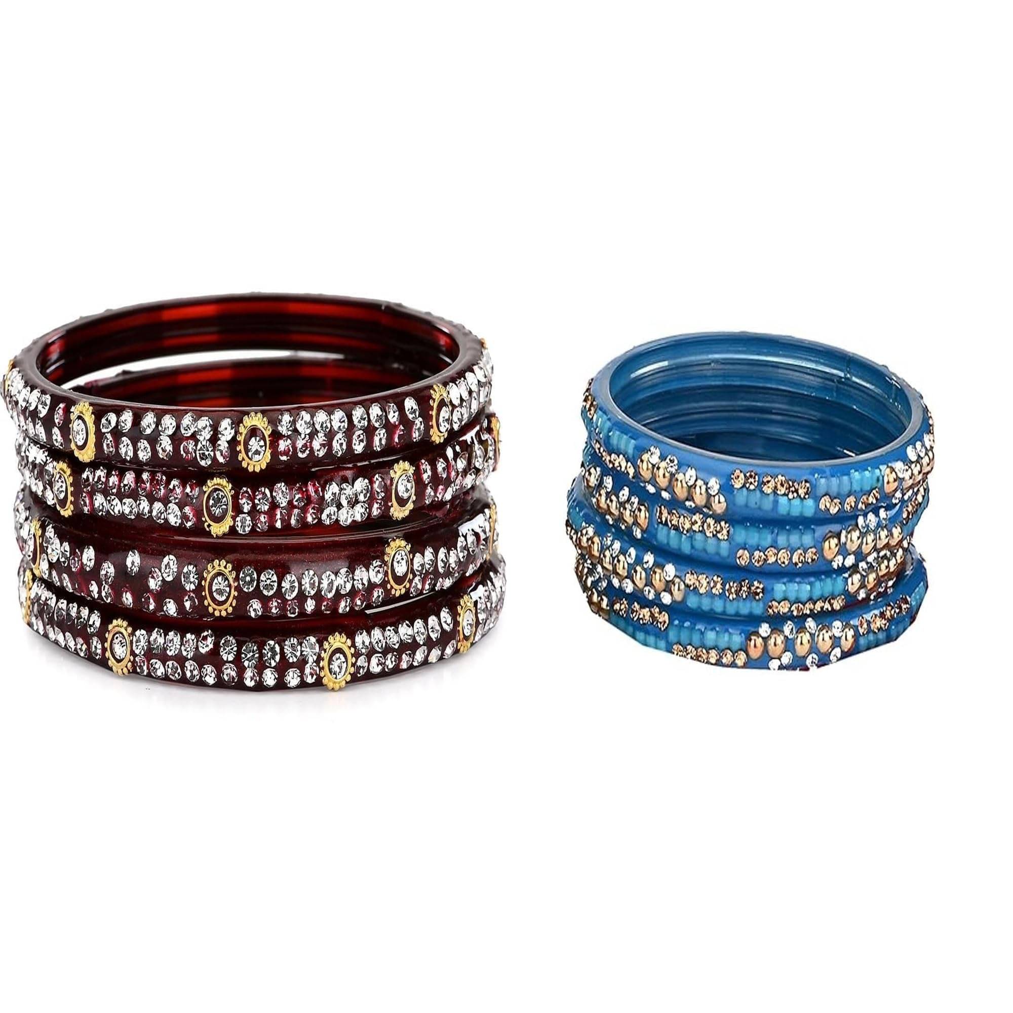 AFAST Multicolor Bangle Set ( Pack of 2 ) AFAST Multicolor Bangle Set ( Pack of 2 )