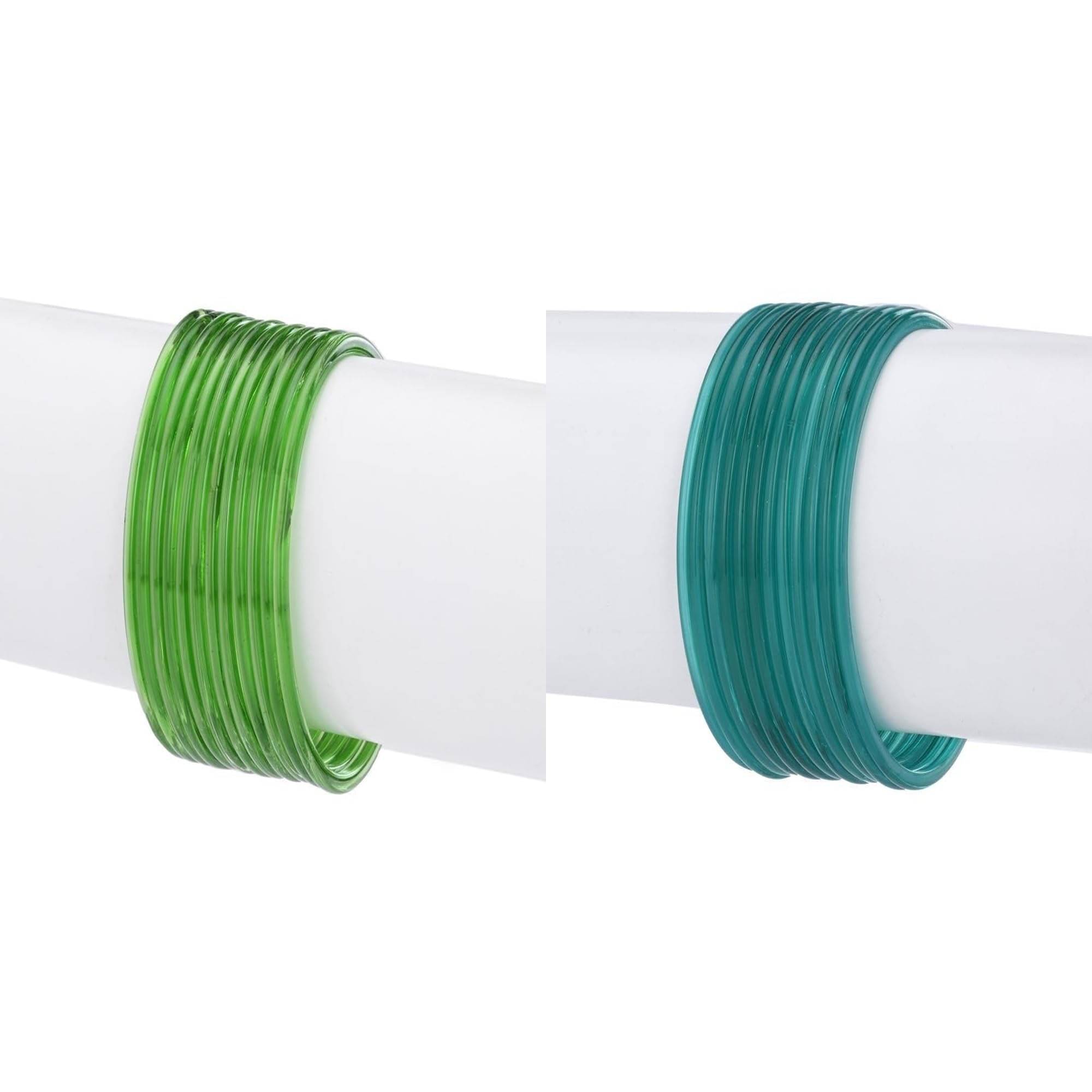     			AFAST Multicolor Bangle Set ( Pack of 2 )