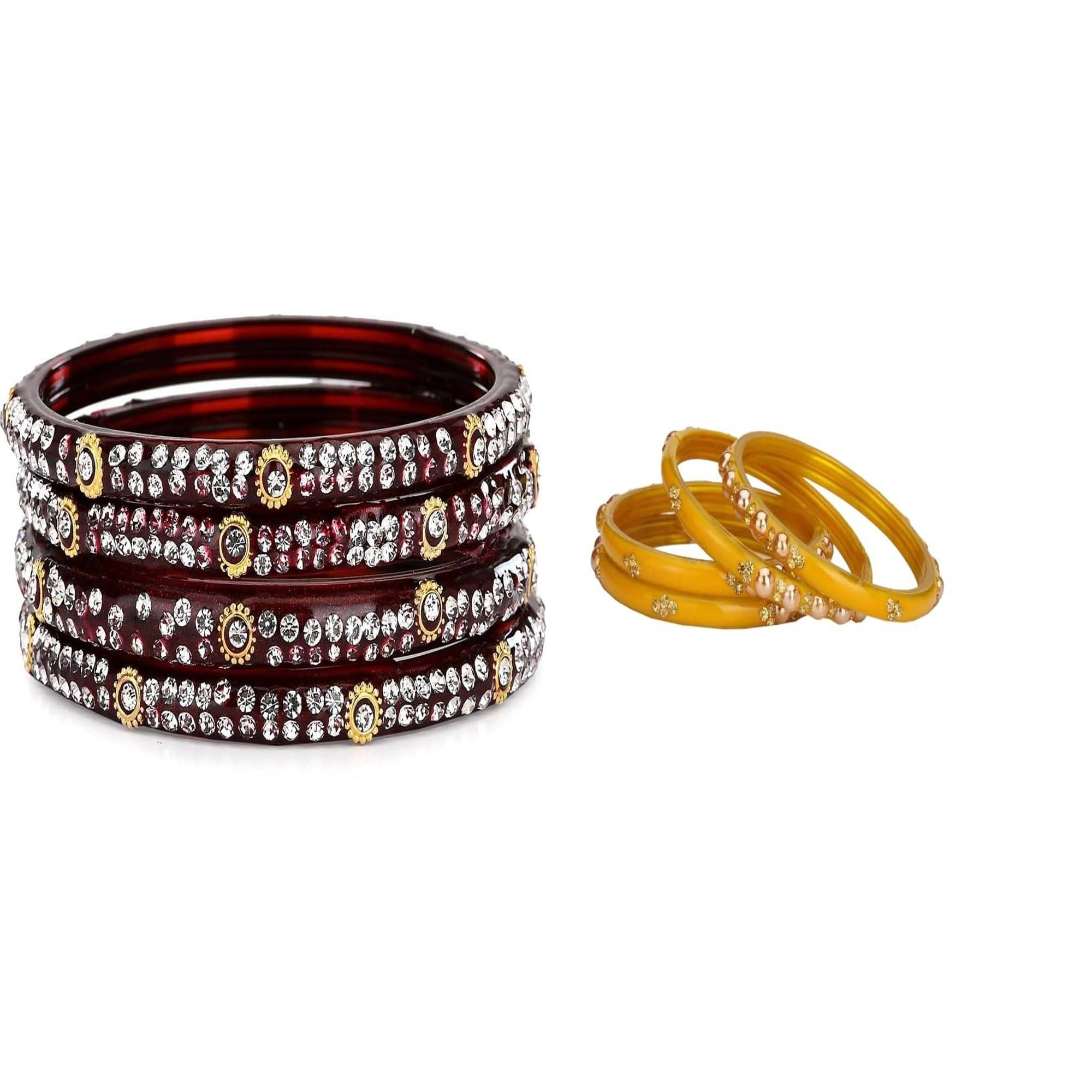 AFAST Multicolor Bangle Set ( Pack of 2 ) AFAST Multicolor Bangle Set ( Pack of 2 )