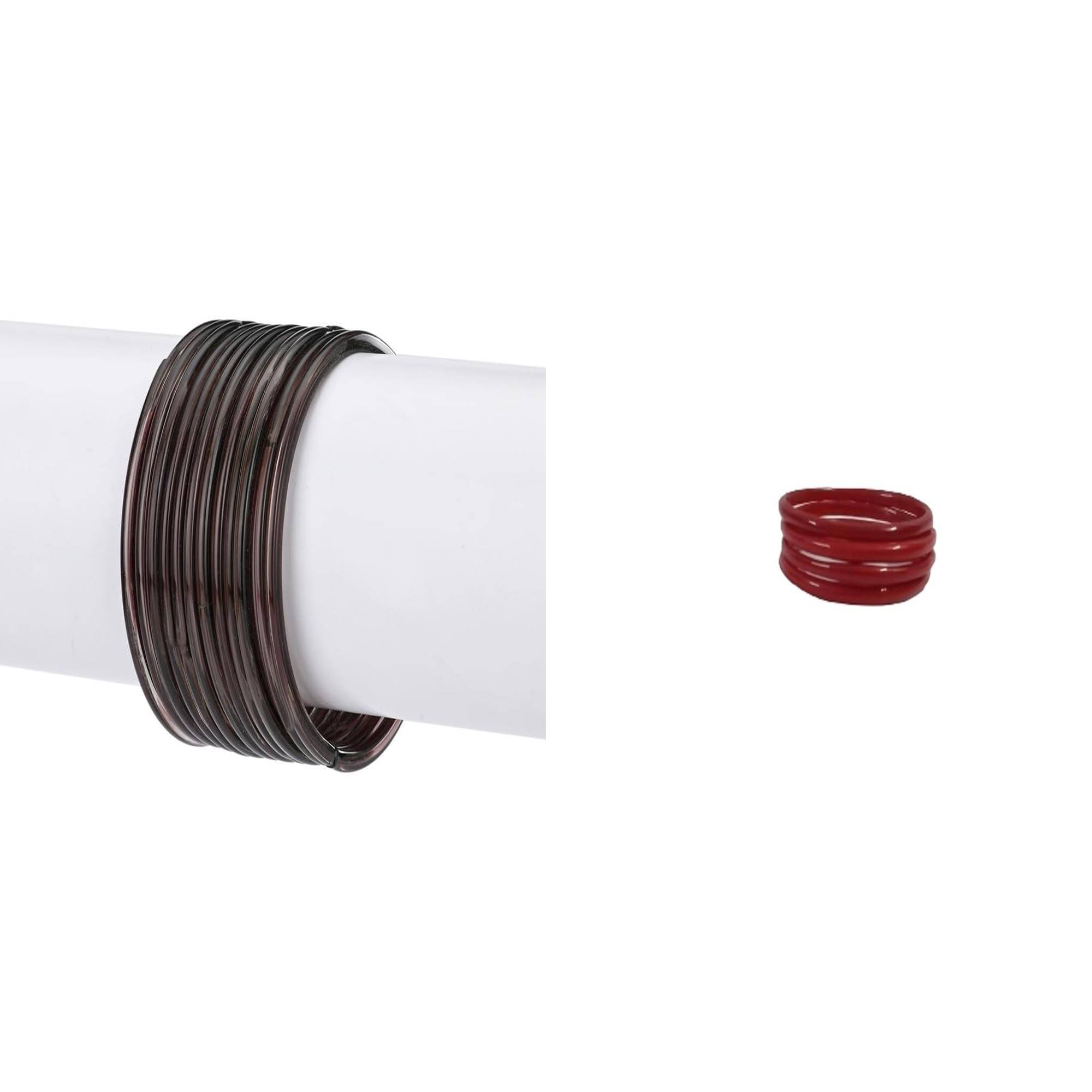     			AFAST Multicolor Bangle Set ( Pack of 2 )
