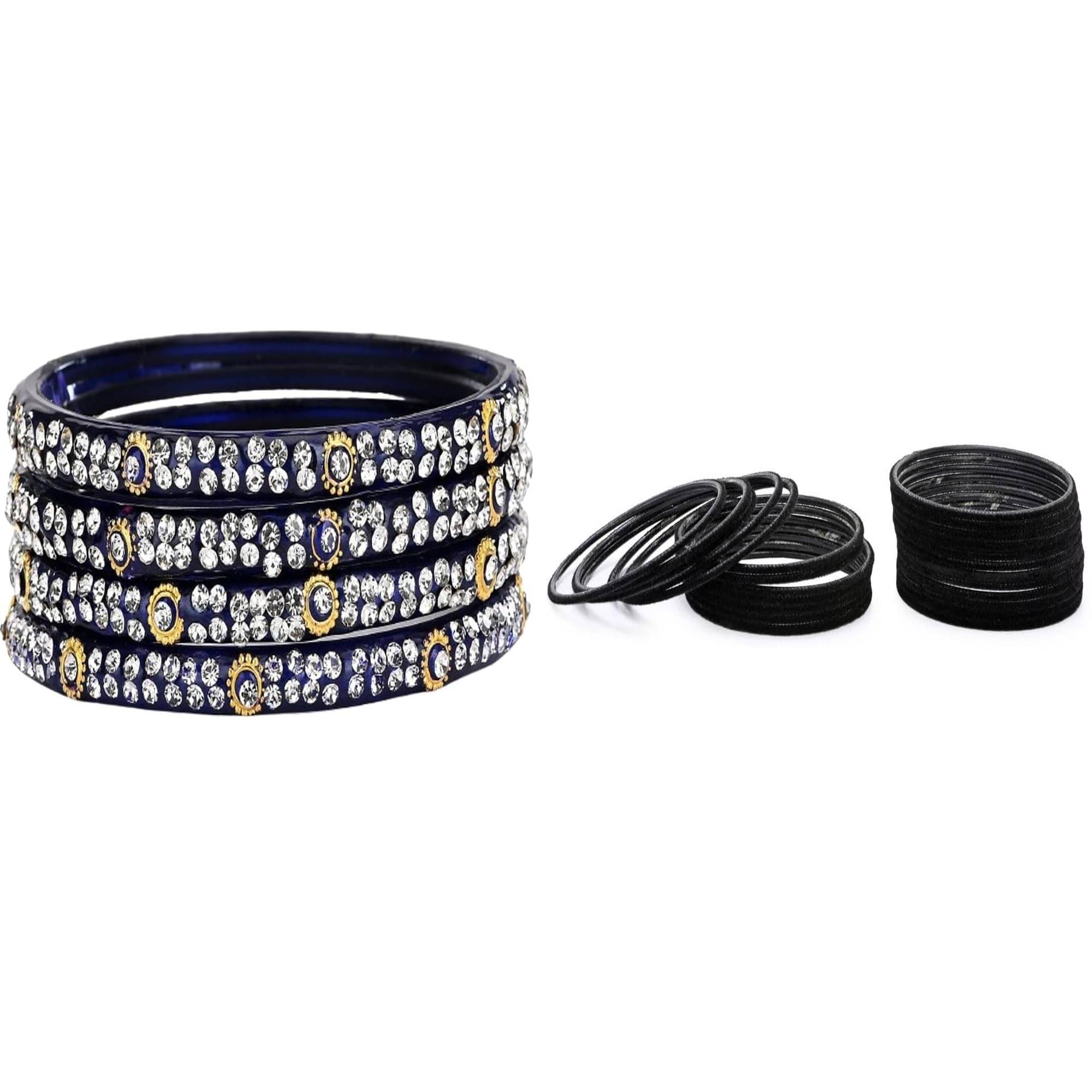     			AFAST Multicolor Bangle Set ( Pack of 4 )