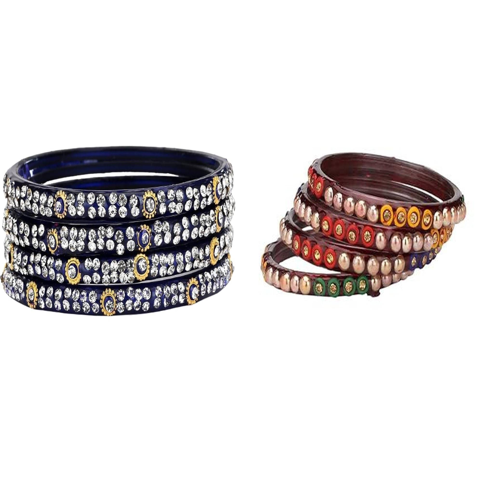 AFAST Multicolor Bangle Set ( Pack of 2 ) AFAST Multicolor Bangle Set ( Pack of 2 )