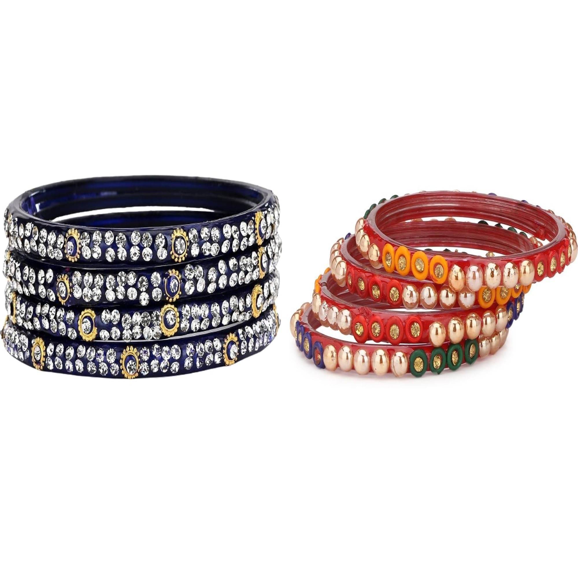 AFAST Multicolor Bangle Set ( Pack of 2 )     			AFAST Multicolor Bangle Set ( Pack of 2 )