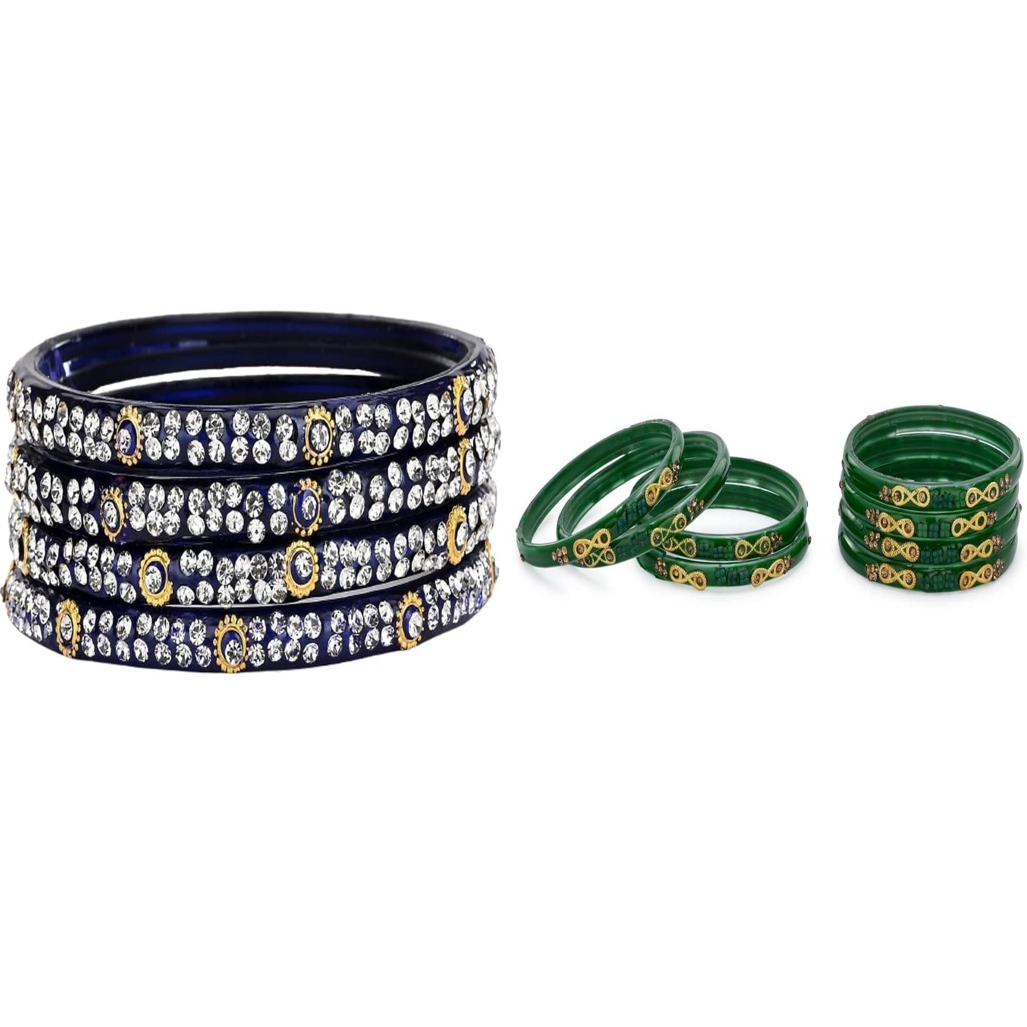     			AFAST Multicolor Bangle Set ( Pack of 2 )