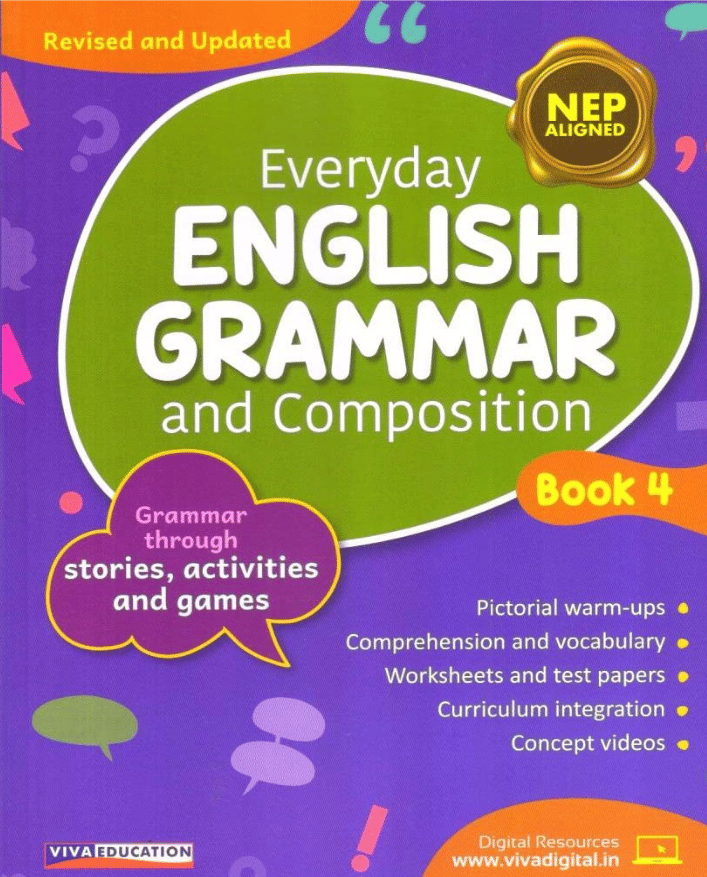 EVERYDAY ENGLISH GRAMMAR AND COMPOSITION CLASS 4     			EVERYDAY ENGLISH GRAMMAR AND COMPOSITION CLASS 4