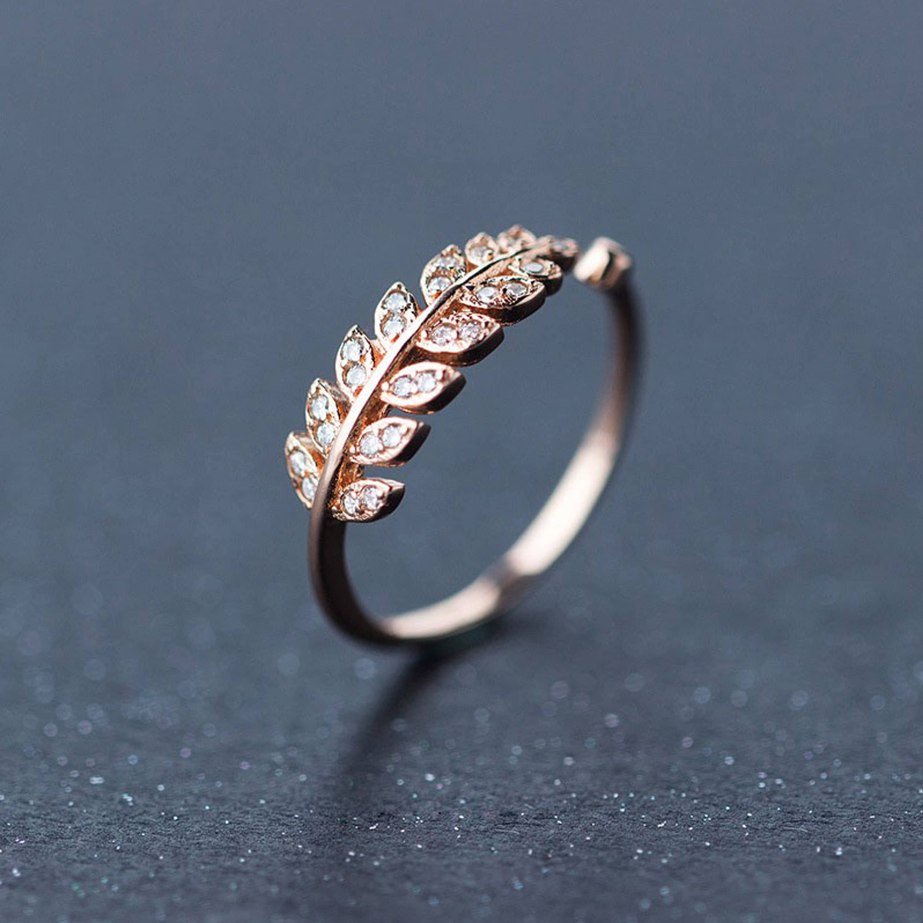 FASHION FRILL Rose Gold Rings ( Pack of 1 )