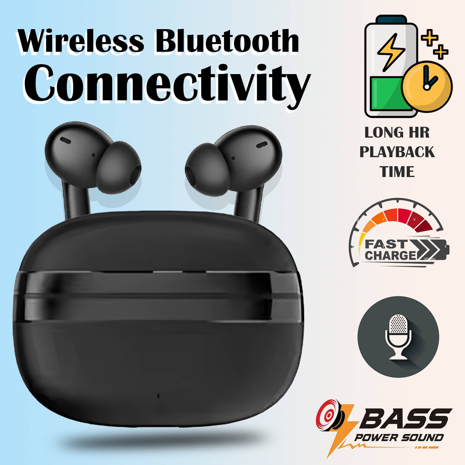     			"Premium Wireless Earbuds with Bluetooth 5.3, Deep Bass, Noise Isolation, Touch Controls, Fast Charging Case, and Long Battery Life – Ideal for Music, Calls, Workouts, and Travel"