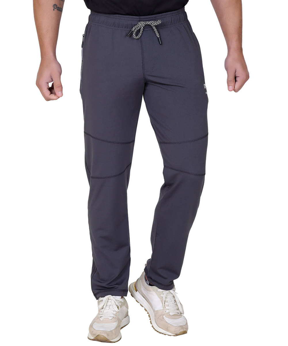     			STARFOX Grey Lycra Men's Trackpants ( Pack of 1 )