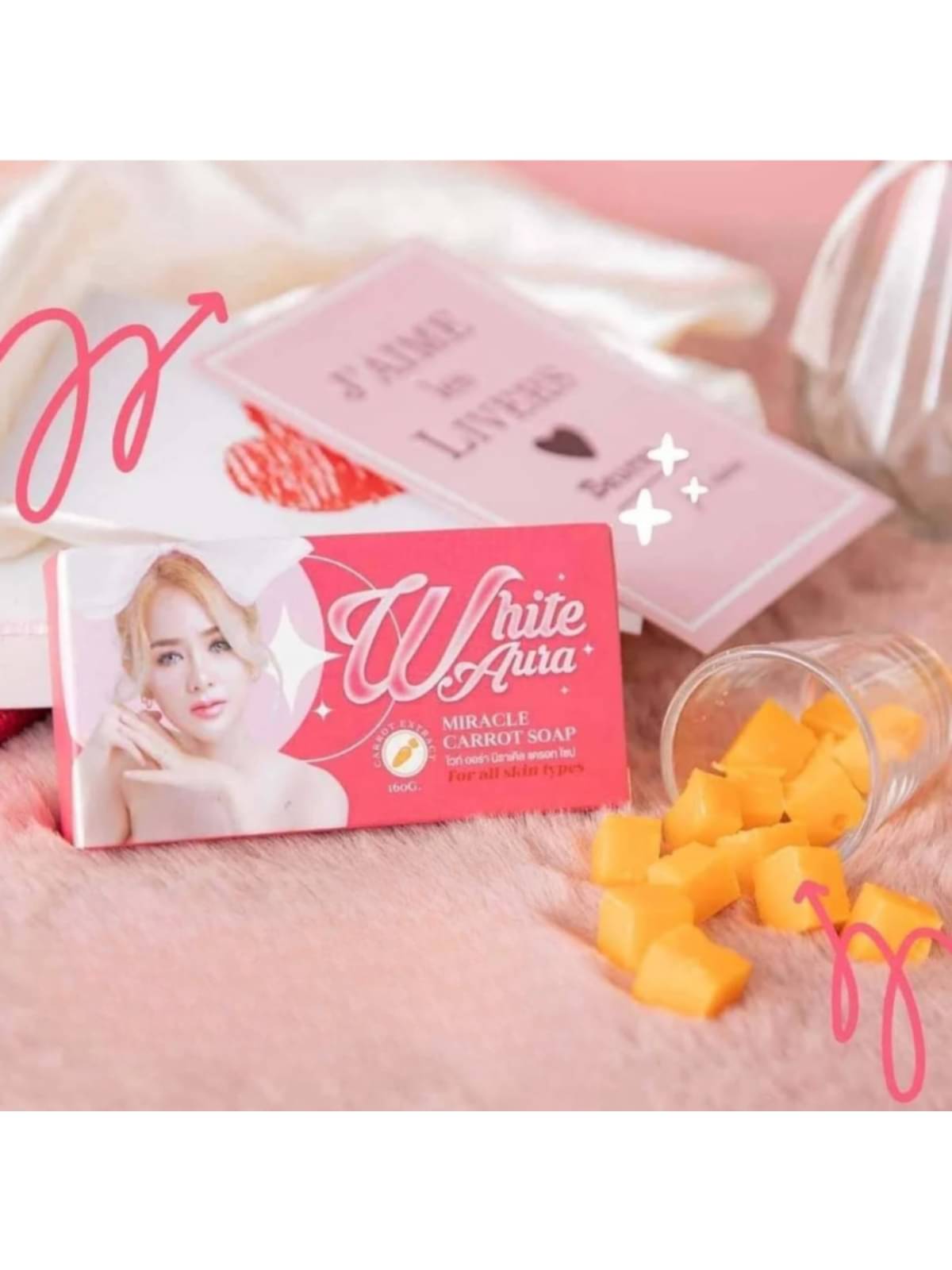     			Sahini Skin Whitening White Aura Soap Soap for All Skin Type ( Pack of 2 )