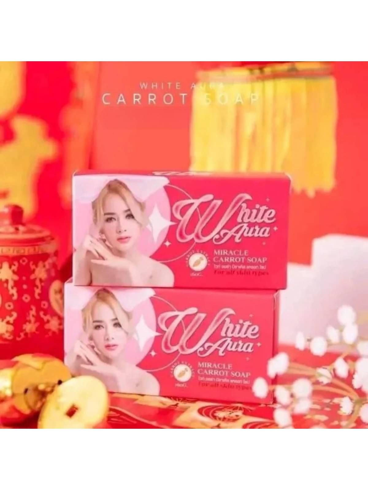 Sahini Skin Whitening White Aura Soap Soap for All Skin Type ( Pack of 3 ) Sahini Skin Whitening White Aura Soap Soap for All Skin Type ( Pack of 3 )