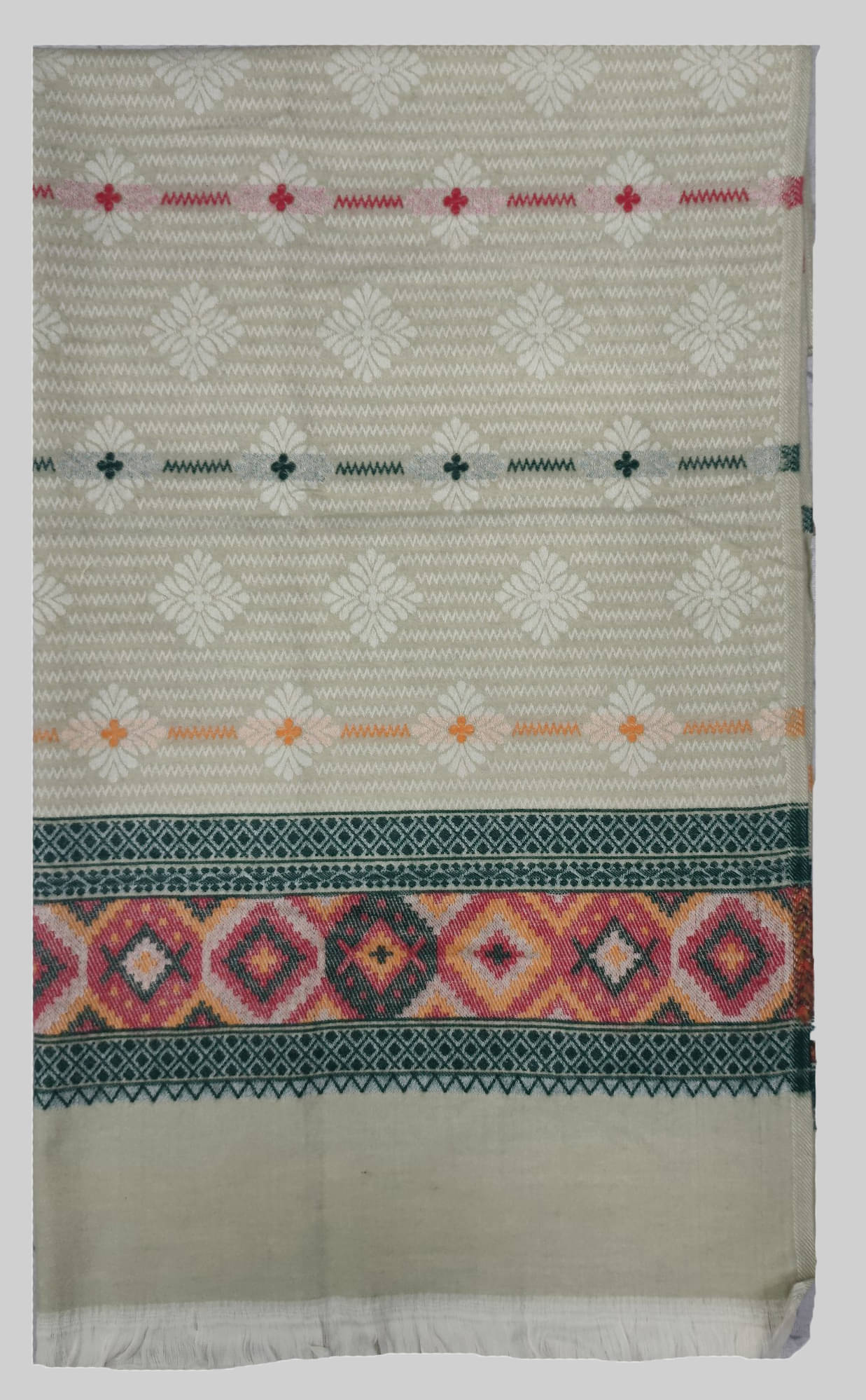 Soul Essence Green Self Design Shawl - ( Pack of 1 ) Soul Essence Green Self Design Shawl - ( Pack of 1 )