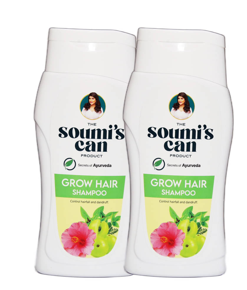     			The Soumi's Can Product Grow Hair Shampoo Anti Dandruff , 100ml (Pack of 2)