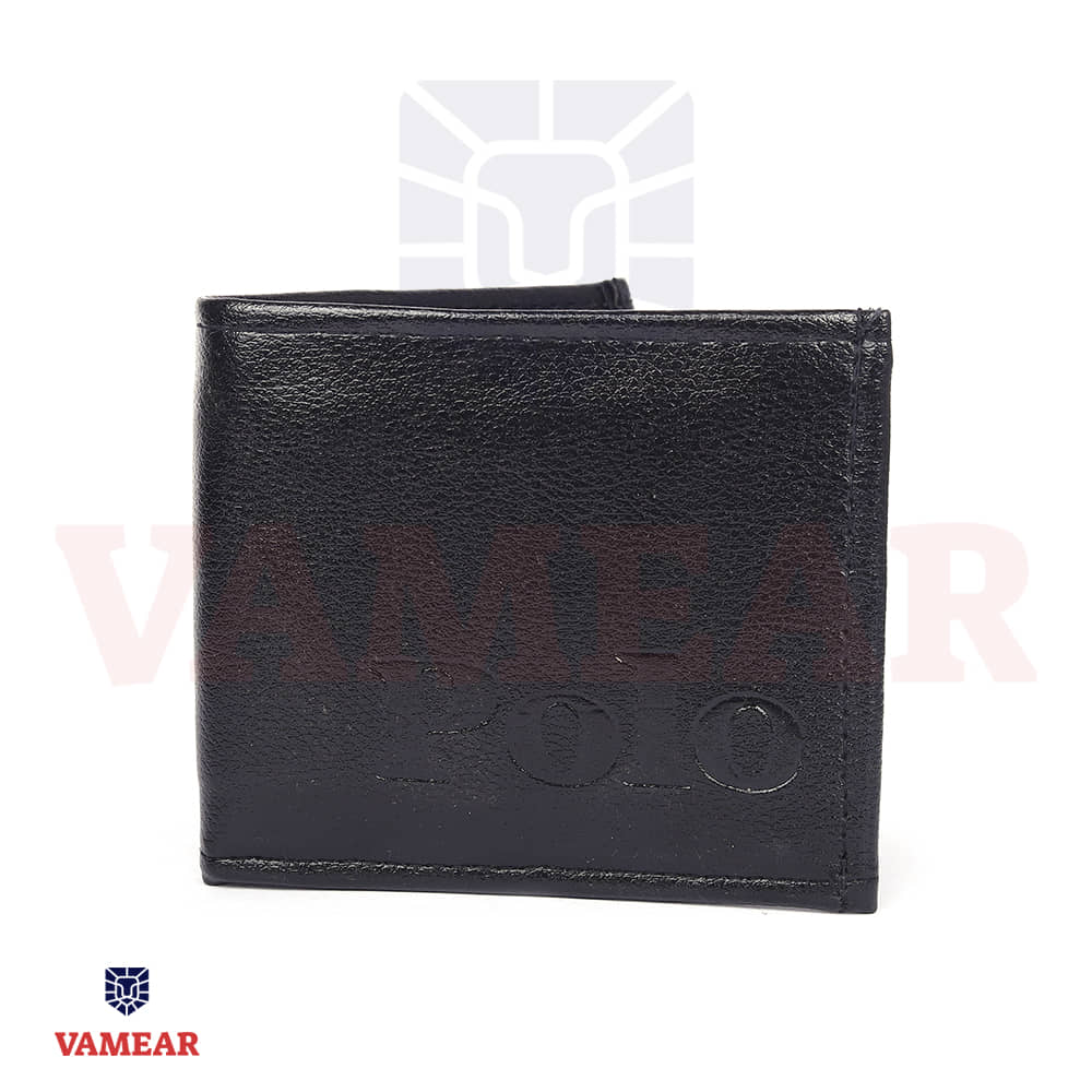 VAMEAR Faux Leather Solid Men's Two Fold Wallet,Regular Wallet With 5 Slots For Card ( Black , Pack of 1 ) - Handbags | Buy online on ZillyBuy