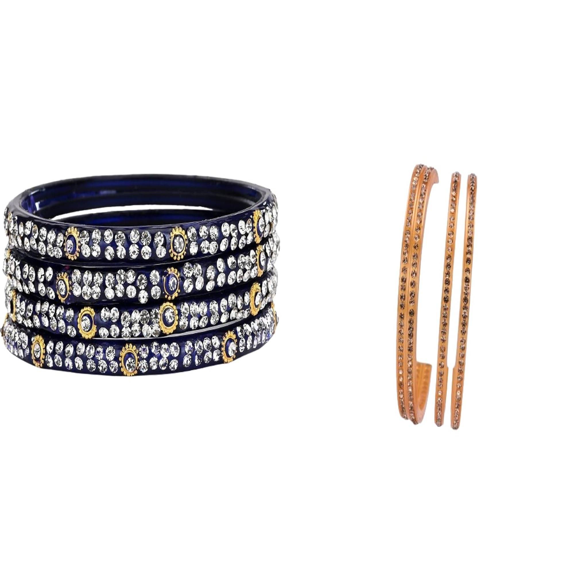 AFAST Multicolor Bangle Set ( Pack of 2 ) AFAST Multicolor Bangle Set ( Pack of 2 )