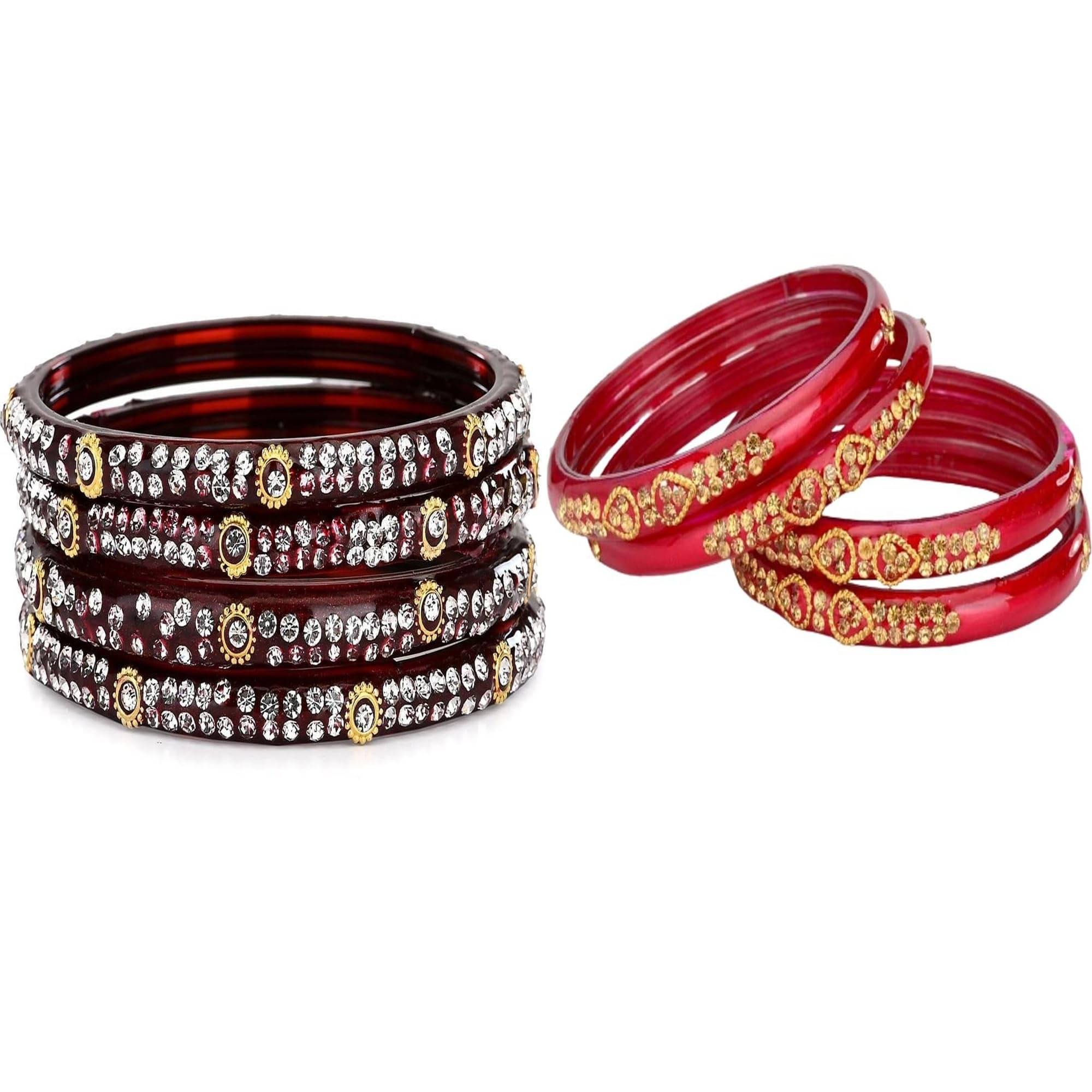 AFAST Multicolor Bangle Set ( Pack of 2 ) AFAST Multicolor Bangle Set ( Pack of 2 )
