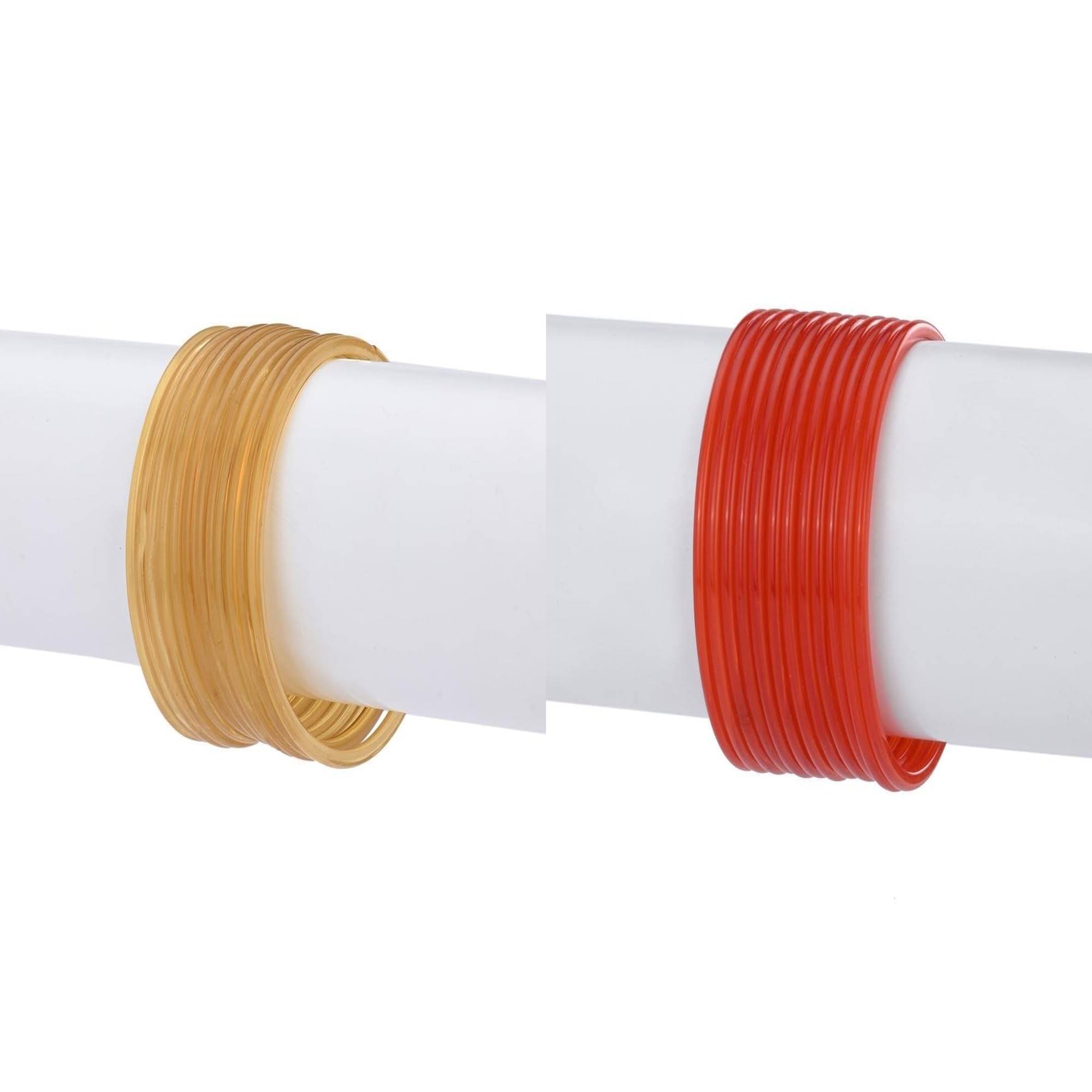 AFAST Multicolor Bangle Set ( Pack of 2 )     			AFAST Multicolor Bangle Set ( Pack of 2 )