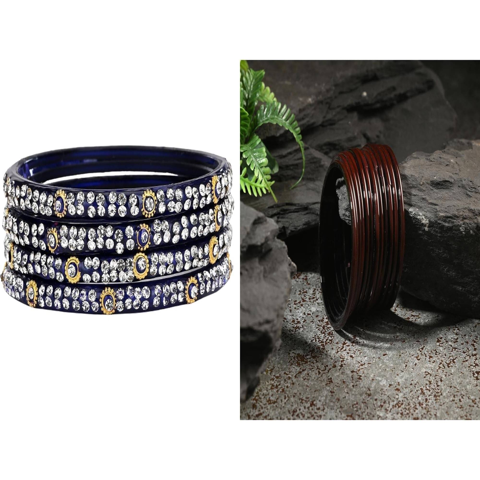     			AFAST Multicolor Bangle Set ( Pack of 2 )