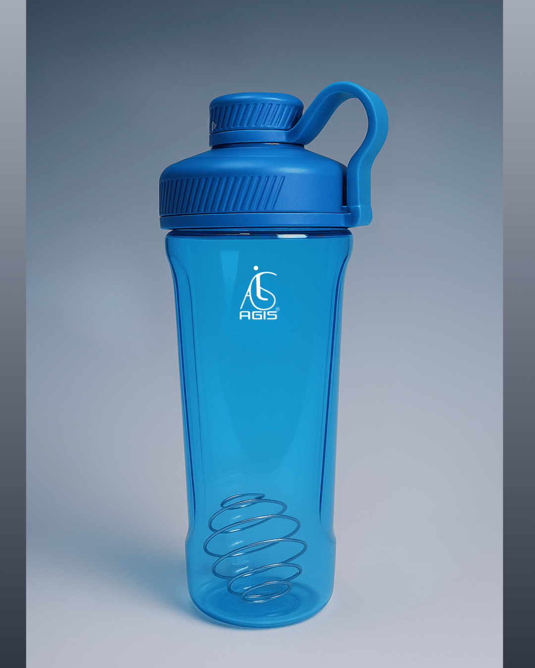     			AGIS Plastic Blue 800 mL Shaker,Bottle ( Pack of 1 )