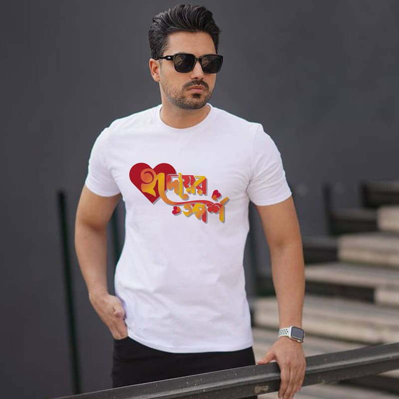 BINAYAK Men Cotton Regular Fit Printed T-Shirt ( White ) BINAYAK Men Cotton Regular Fit Printed T-Shirt ( White )