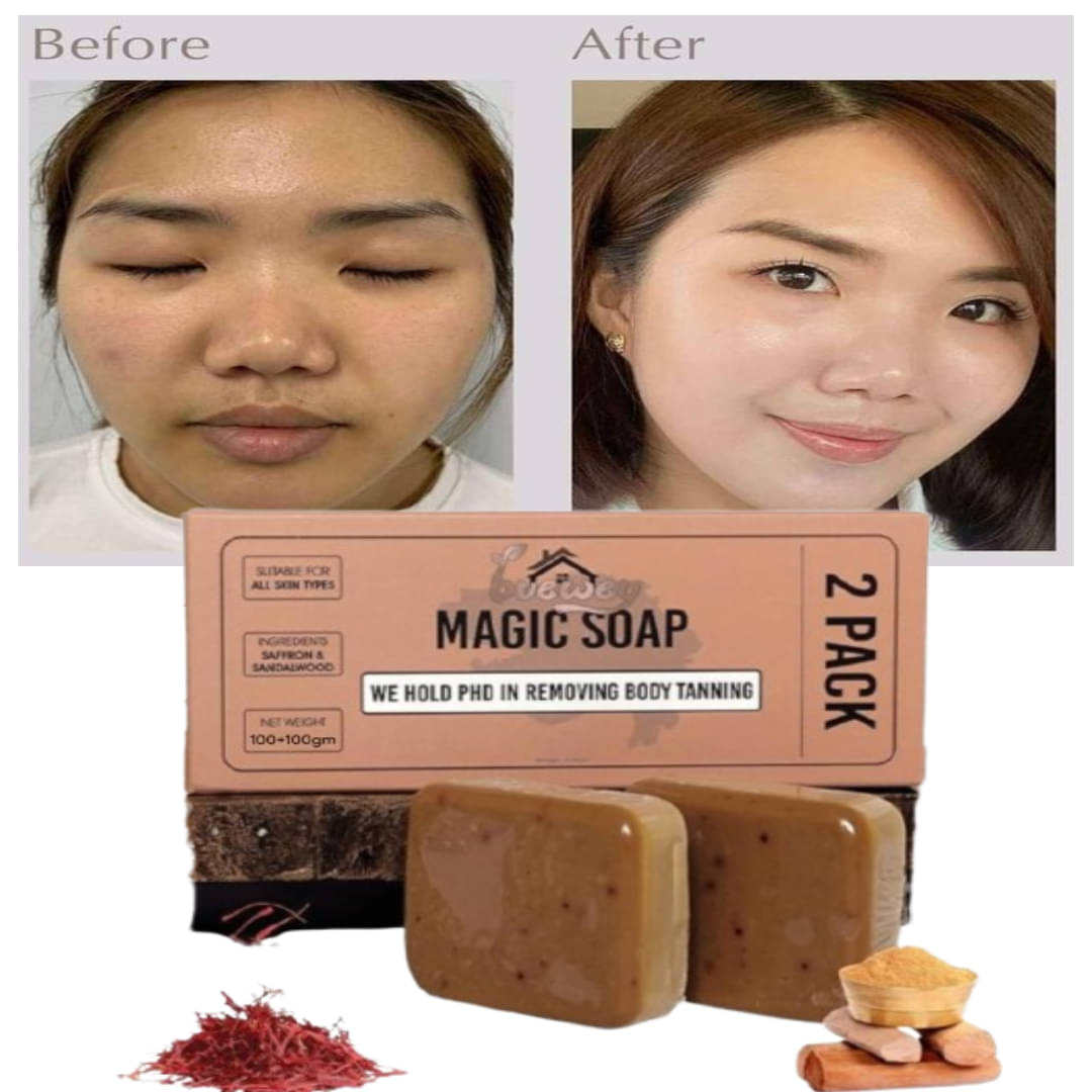BUEWEY Beauty GHARI Soap Magic And Saffron Bath Soap for All Skin Type ( Pack of 2 ) BUEWEY Beauty GHARI Soap Magic And Saffron Bath Soap for All Skin Type ( Pack of 2 )