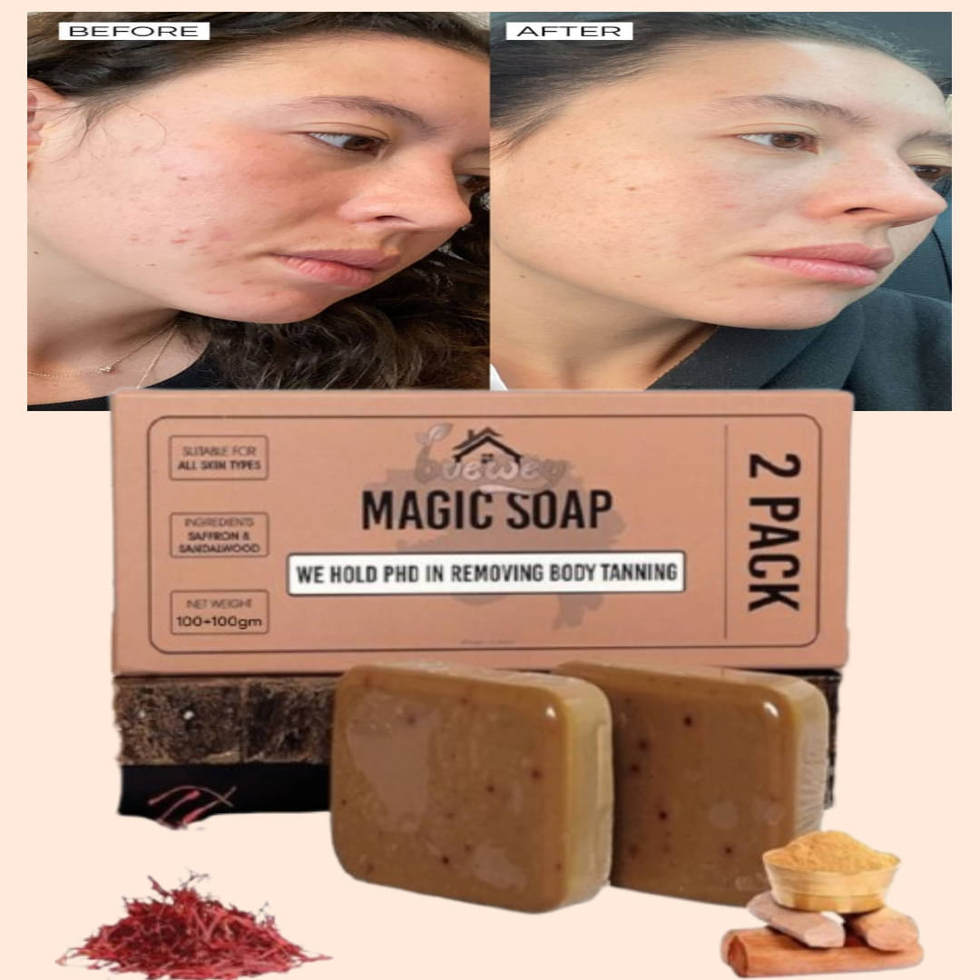 BUEWEY Beauty GHARI Soap Magic And Saffron Bath Soap for All Skin Type ( Pack of 2 ) BUEWEY Beauty GHARI Soap Magic And Saffron Bath Soap for All Skin Type ( Pack of 2 )