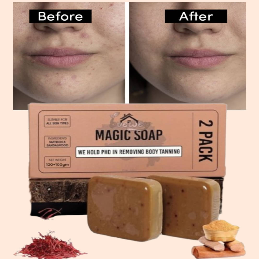 BUEWEY Beauty GHARI Soap Magic And Saffron Bath Soap for All Skin Type ( Pack of 2 ) BUEWEY Beauty GHARI Soap Magic And Saffron Bath Soap for All Skin Type ( Pack of 2 )