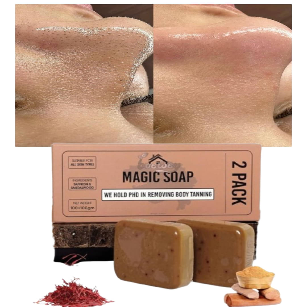 BUEWEY Beauty GHARI Soap Magic And Saffron Bath Soap for All Skin Type ( Pack of 2 ) BUEWEY Beauty GHARI Soap Magic And Saffron Bath Soap for All Skin Type ( Pack of 2 )