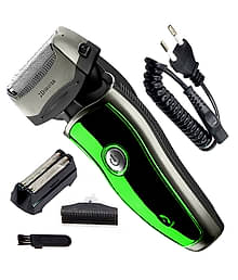 CRS TRIMMER Green Cordless Beard Trimmer With 30 minutes Runtime