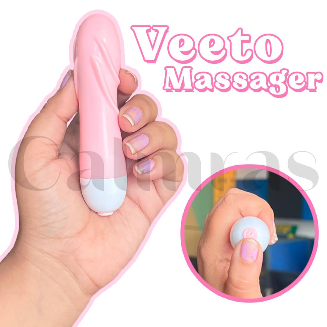     			Calmras Veeto Portable Manual Massager