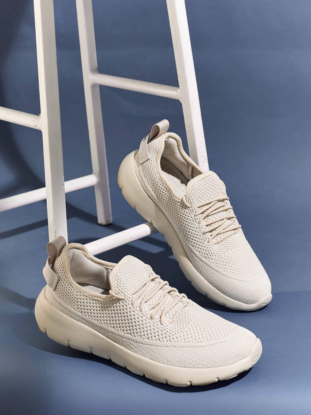     			Campus EMERGE Beige Men's Sports Running Shoes