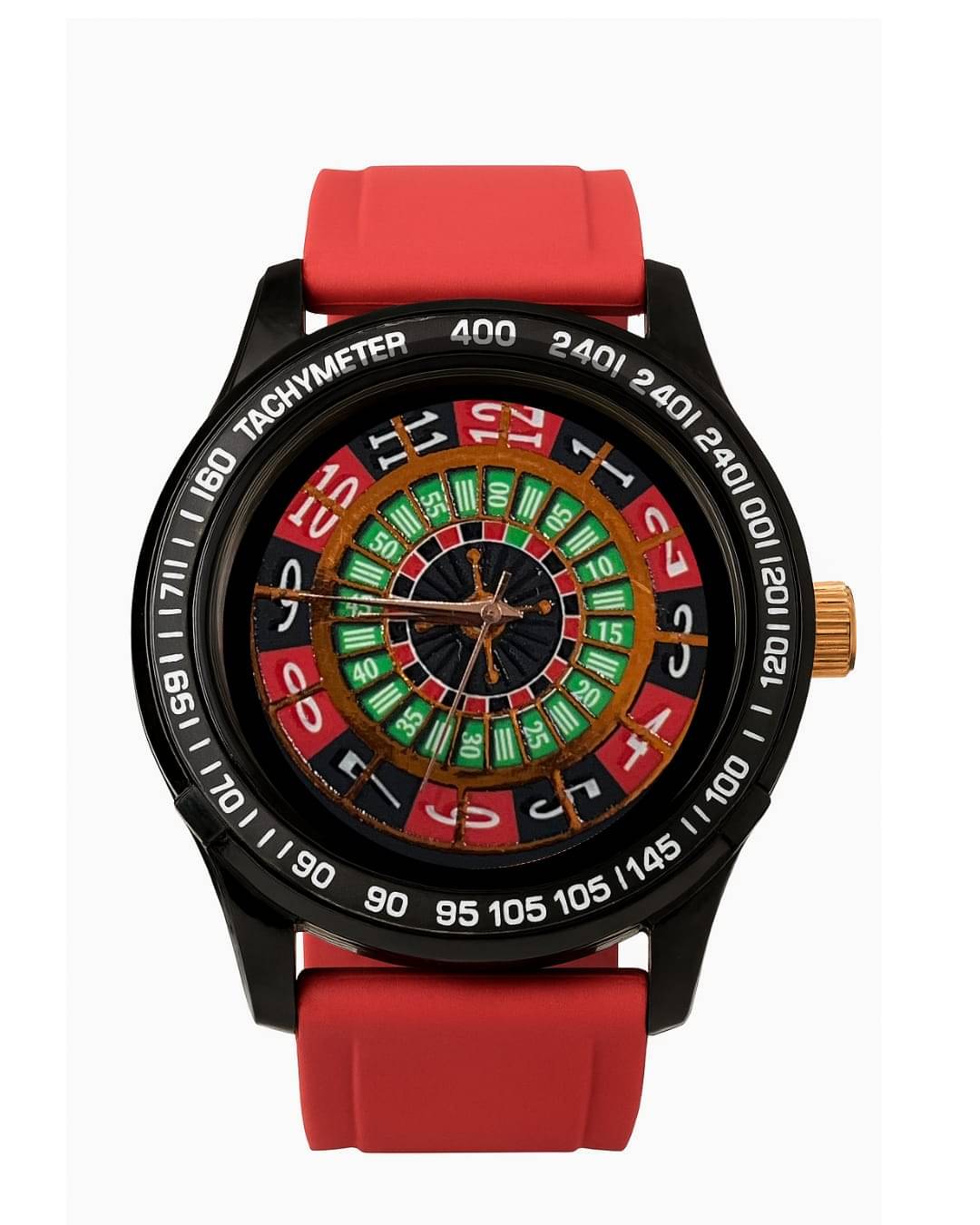     			DECLASSE Red Silicon Analog Men's Watch