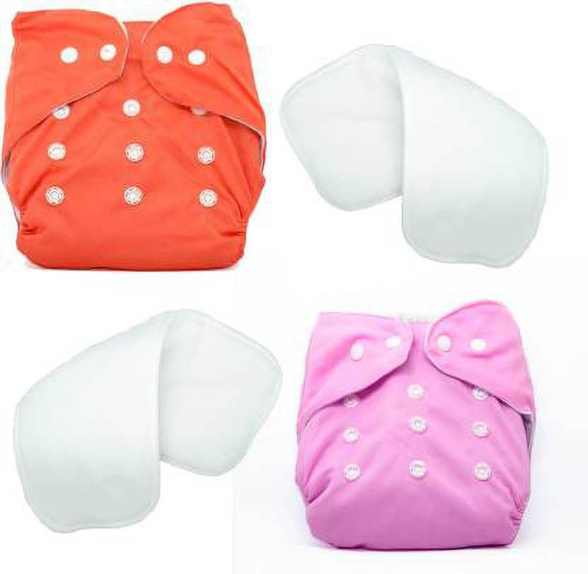     			Estilo Vastra Reusable Cloth Nappy With Insert ( Pack of 2 )