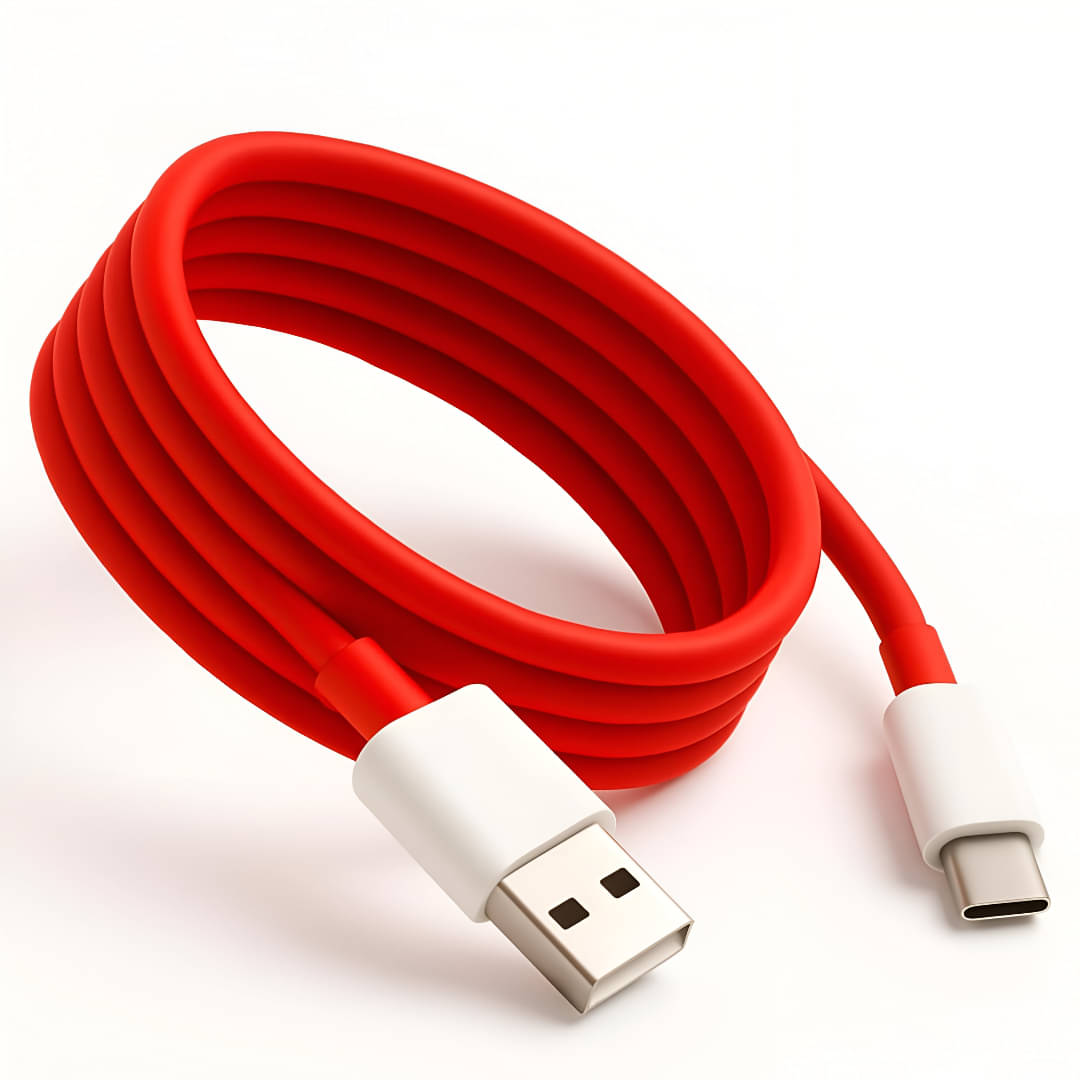     			Fast Charging USB to Type-C Cable – 100W Power Support, High-Speed Data Transfer, Durable Red Design, Compatible with All Type-C Devices, Ideal for Smartphones, Tablets, and Power Banks